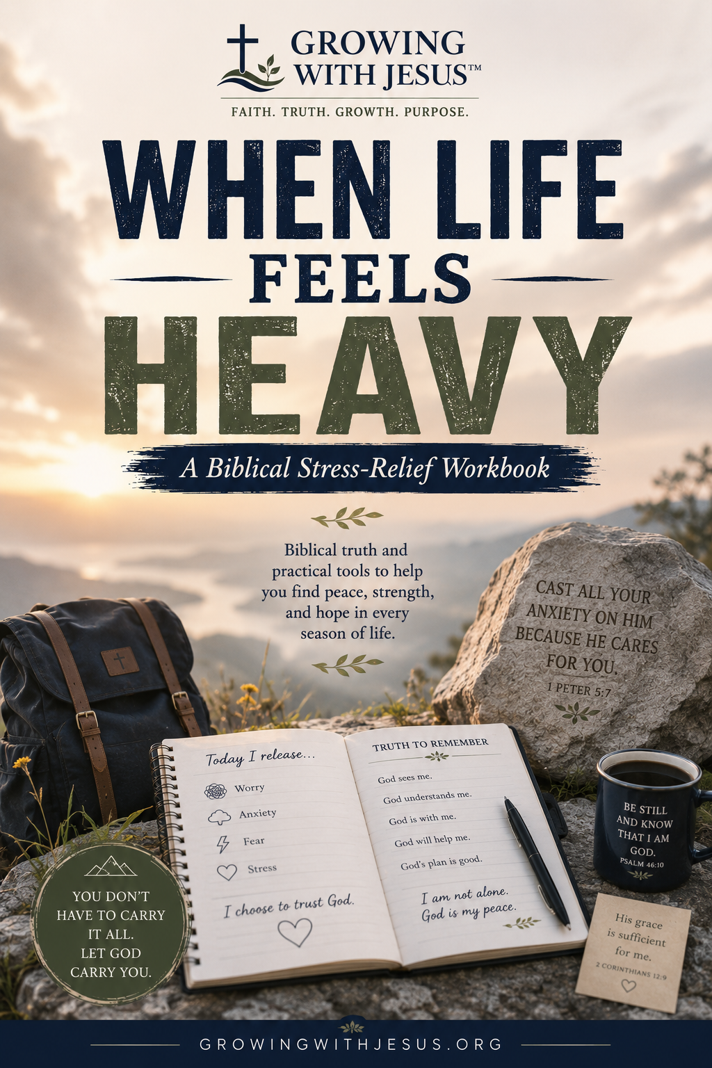 When Life Feels Heavy: A Biblical Stress-Relief Workbook