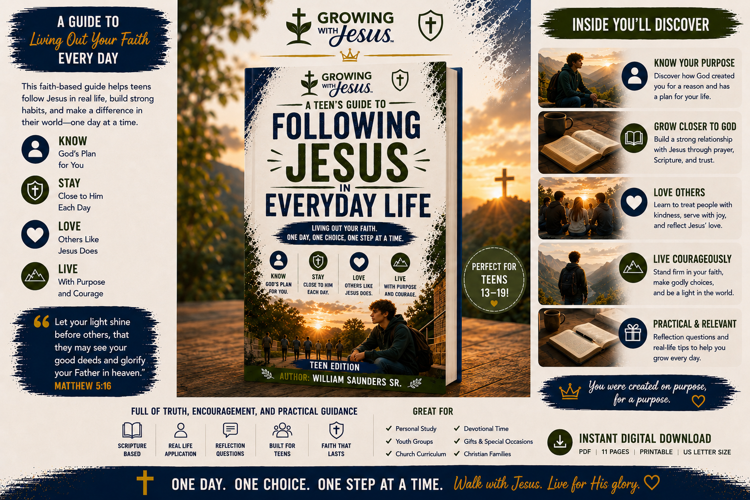 Following Jesus in Everyday Life for Teens - E-Book