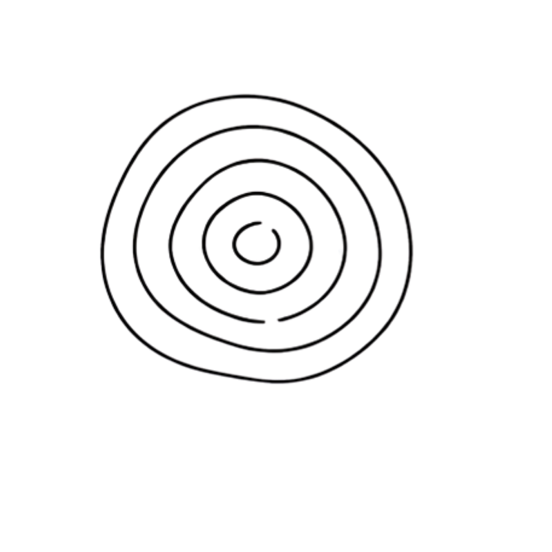 Close-up of a metal spiral heat diffuser.