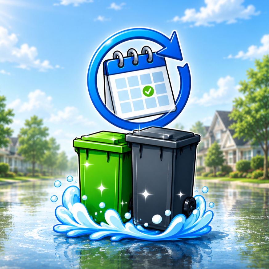 Household Quarterly Bin Cleaning