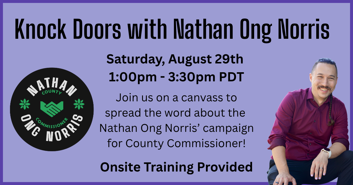 Knock Doors with Nathan Ong Norris
