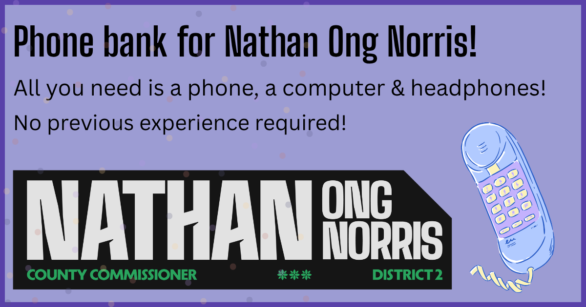 Phone Bank with Team Nathan!
