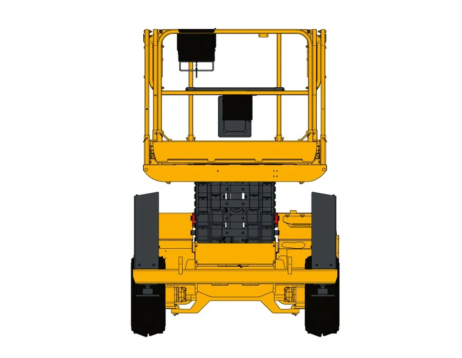 10DX Technical Drawing - Front