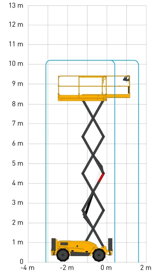 10DX Technical Drawing - Extended