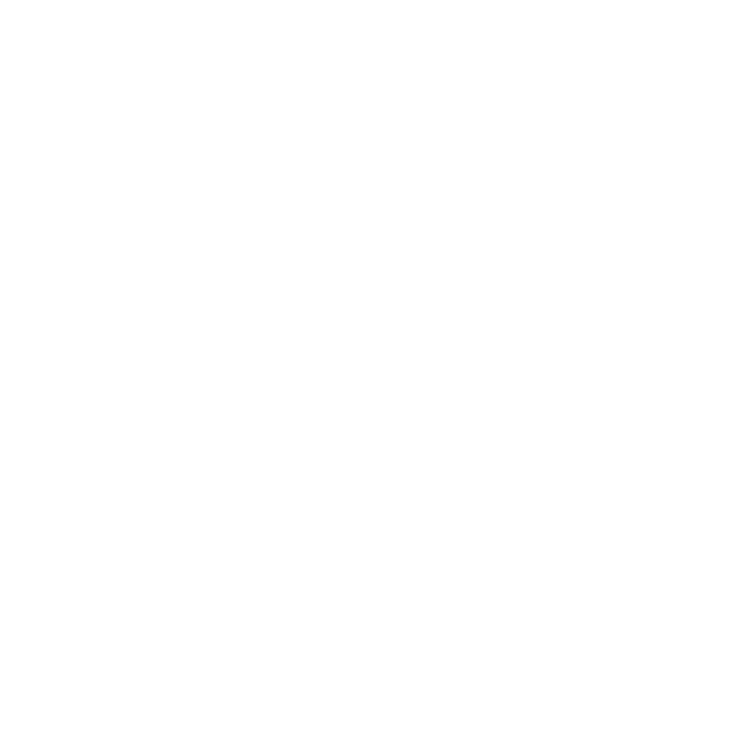 A close-up view of a large black and white letter H, with the black background and the white letter in the center.
