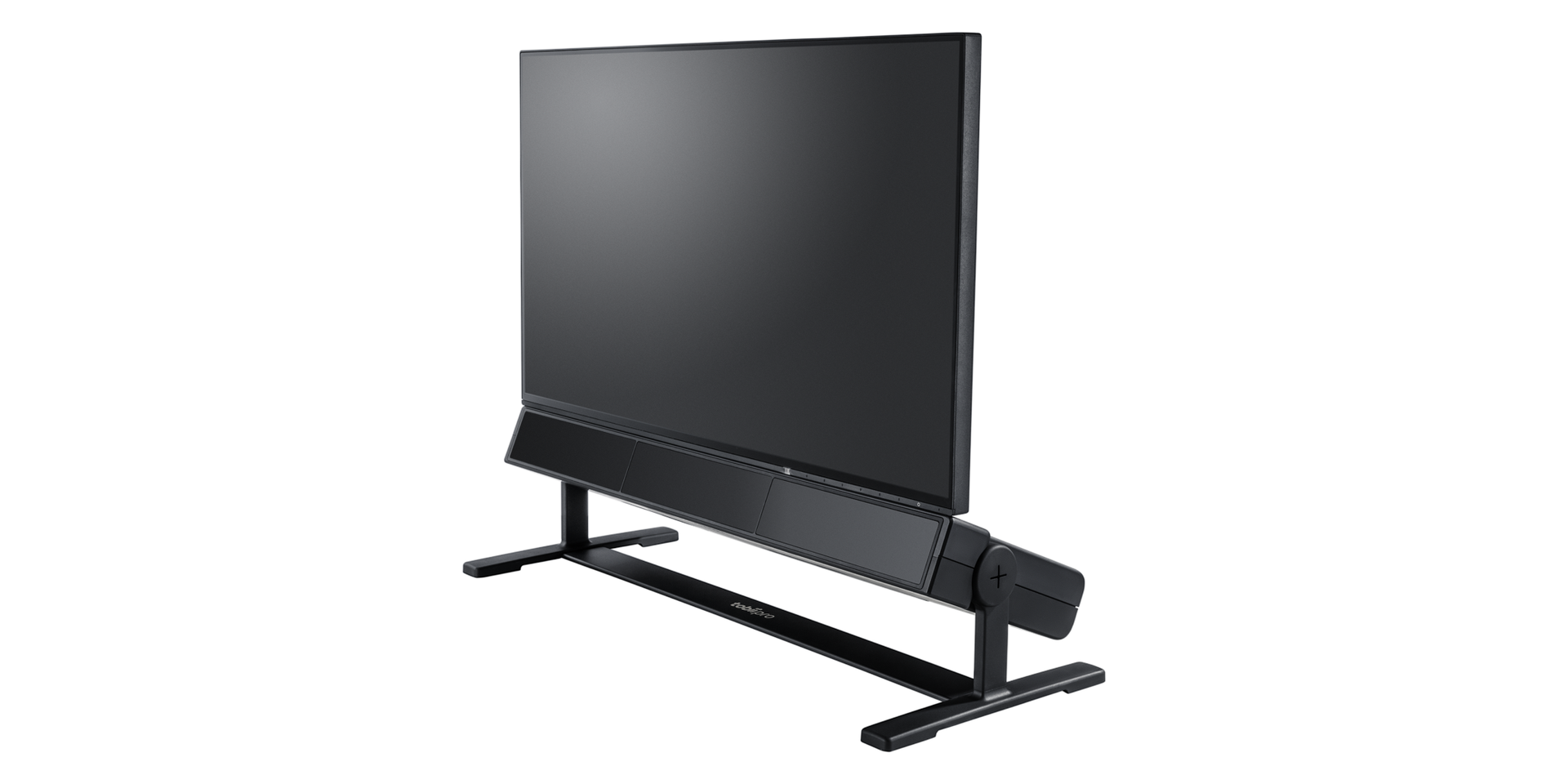 Tobii Pro Spectrum high-speed screen-based eye tracker mounted below a research monitor
