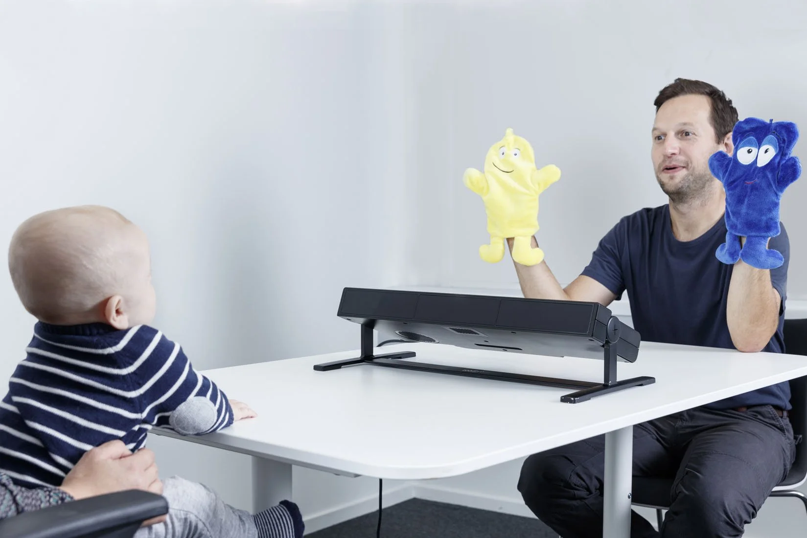 Tobii Pro Spectrum high-speed screen-based eye tracker used for infant visual attention and developmental research
