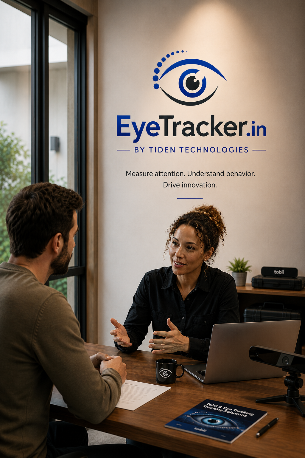 Contact us image of Eye Tracker.in powered by Tiden Technologies