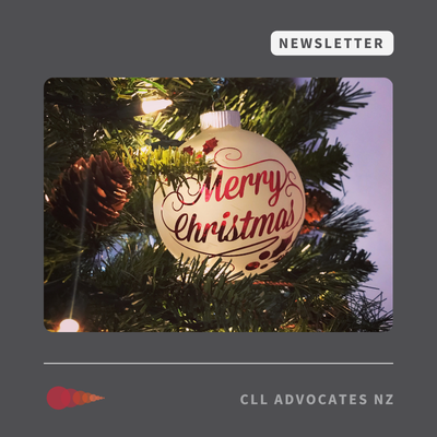 A Message from Your Trustees – Season’s Greetings to all CLL patients, your caregivers, and whānau.