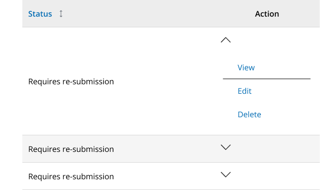 Option 3: Similar to option 1, except action is a text button