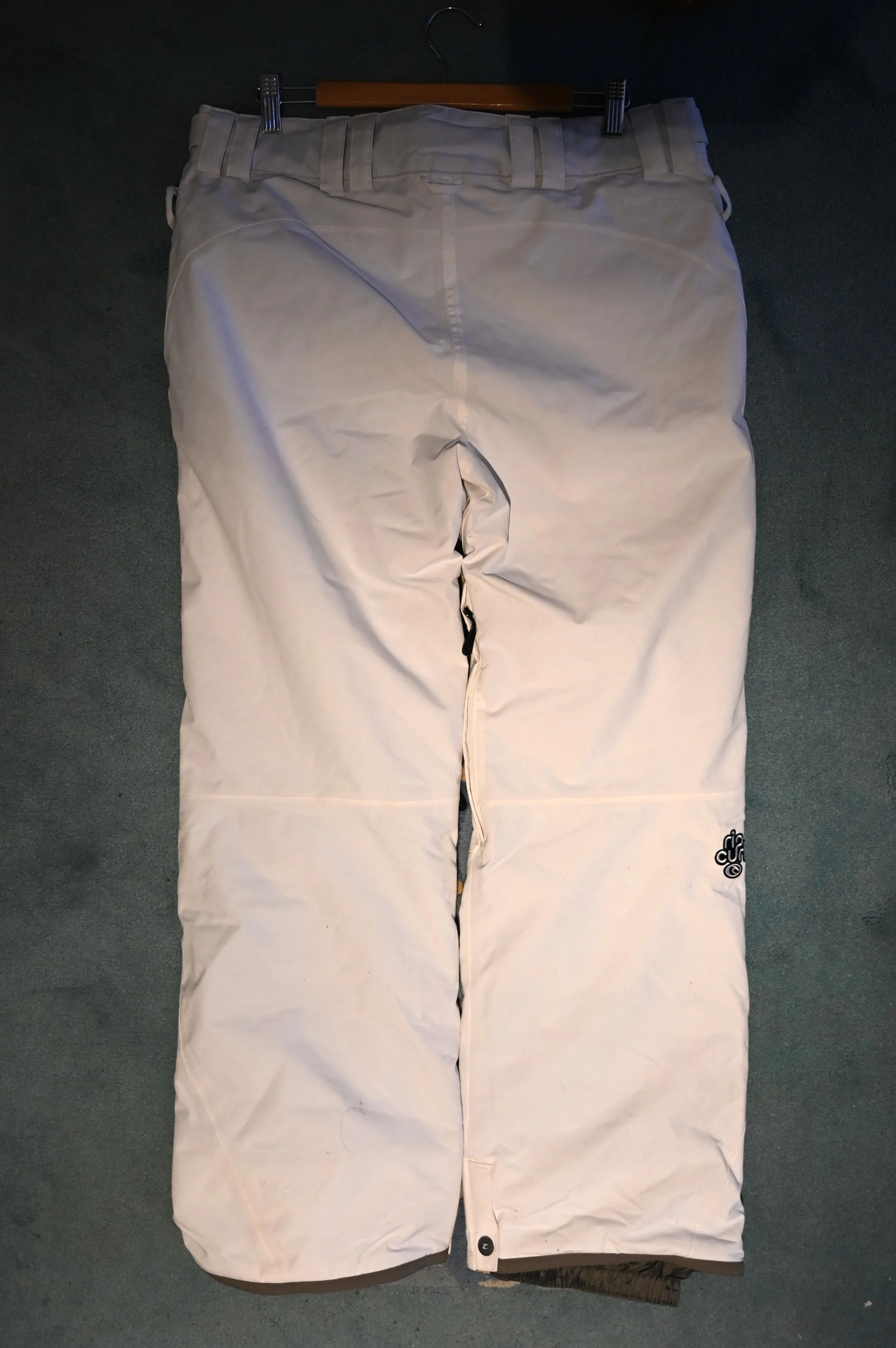 RIPCURL RIDER PANTS SIZE 14 SNOW WHITE WOMENS