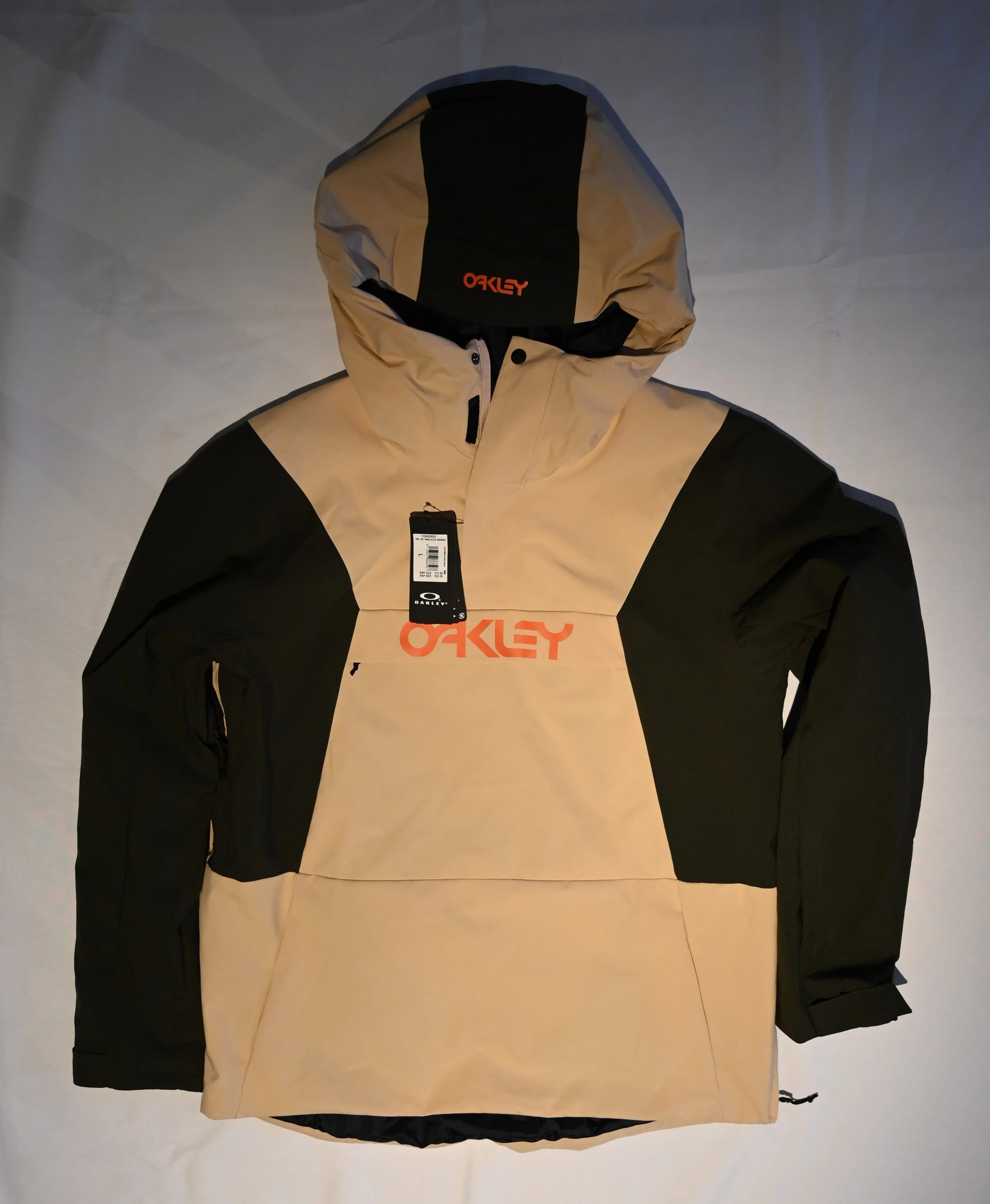 OAKLEY TNP TBT INSULATED ANORAK SNOW JACKET LARGE FN DRY 10K FOA403652