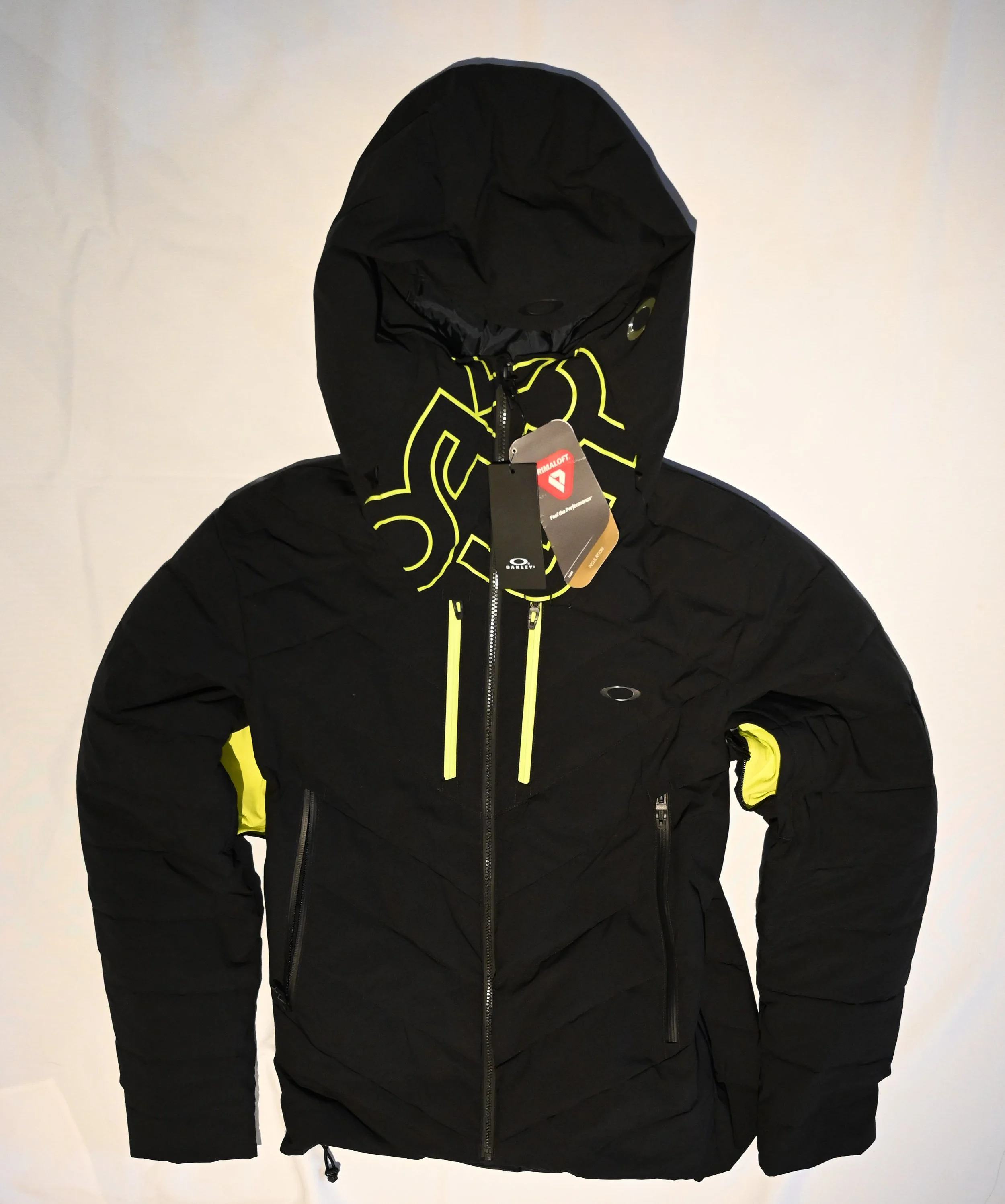 OAKLEY PADDED SNOW JACKET 2L 15K BLACKOUT PRIMALOFT 412781X MEDIUM