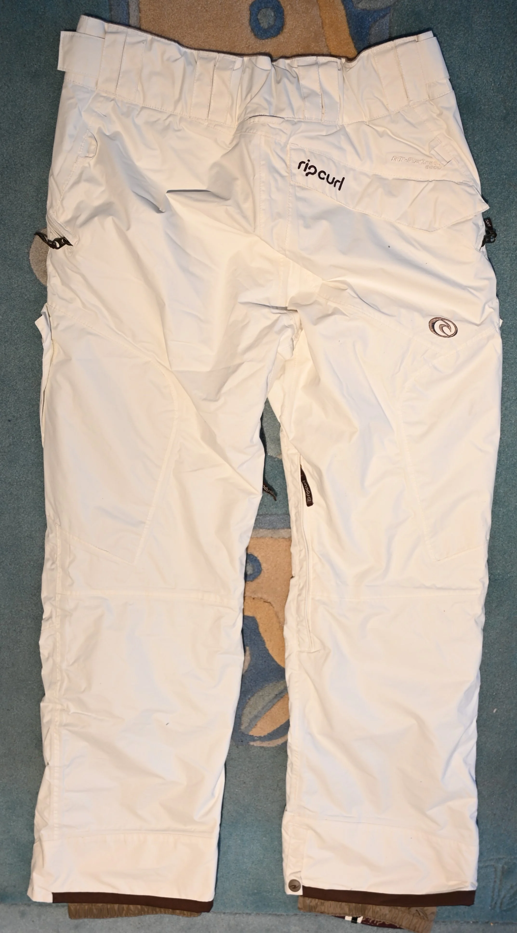 RIPCURL R/T FORTRESS 6000 SNOW PANTS -OFF WHITE - WOMENS & GIRLS