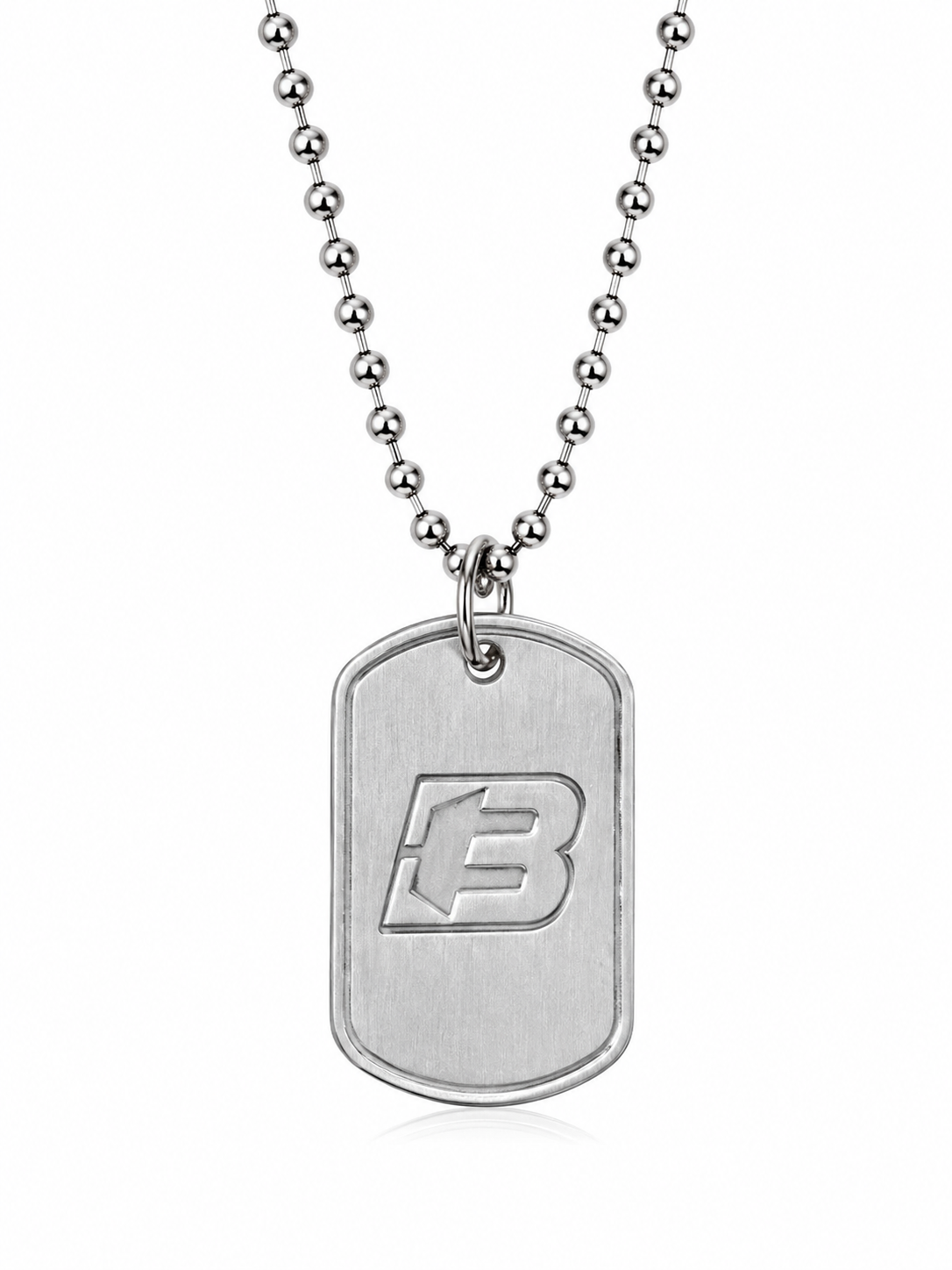 SENT2BANNEDSF Mini Dog Tag Necklace