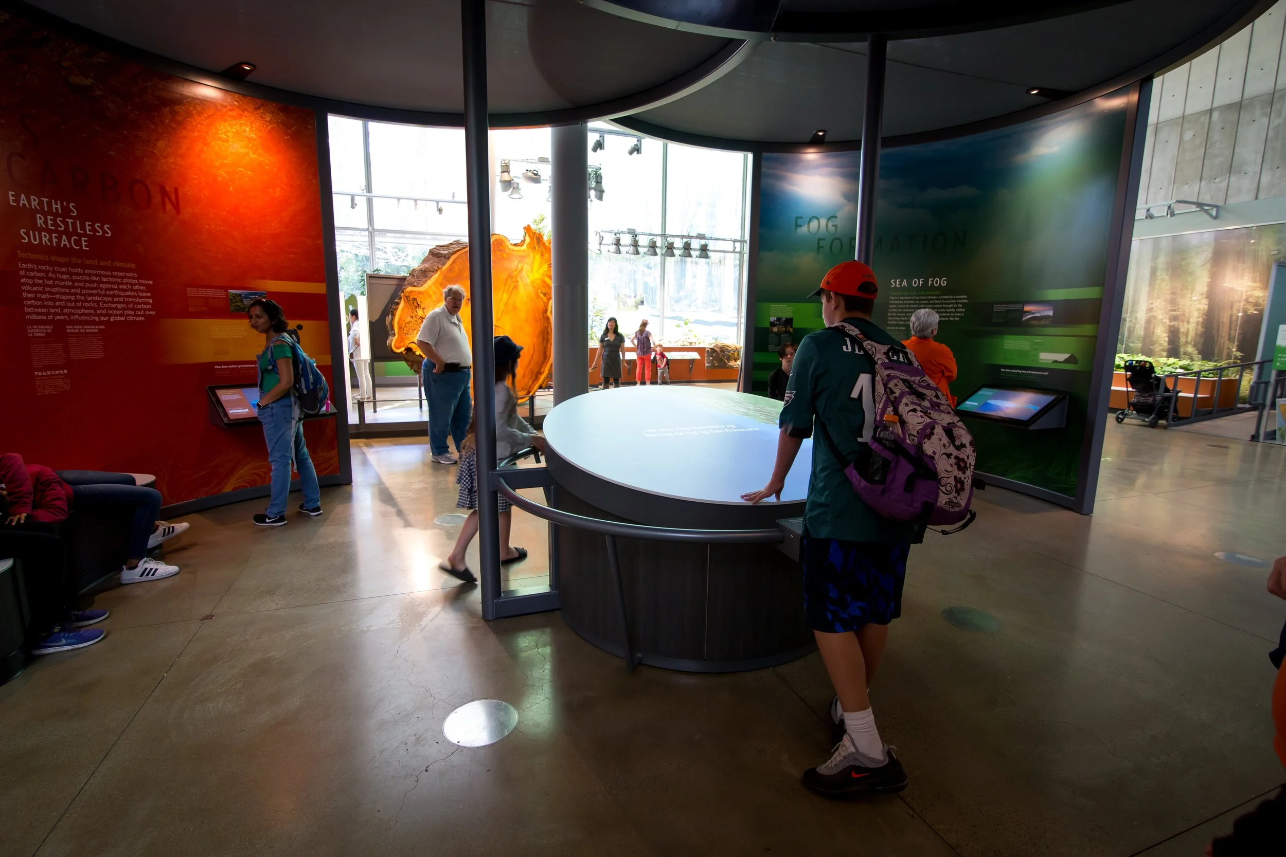Visitors watched geology unfold, the ocean well up, and the fog form over the cold, nutrient rich water—giving rise to plant and animal life found nowhere else on the planet.