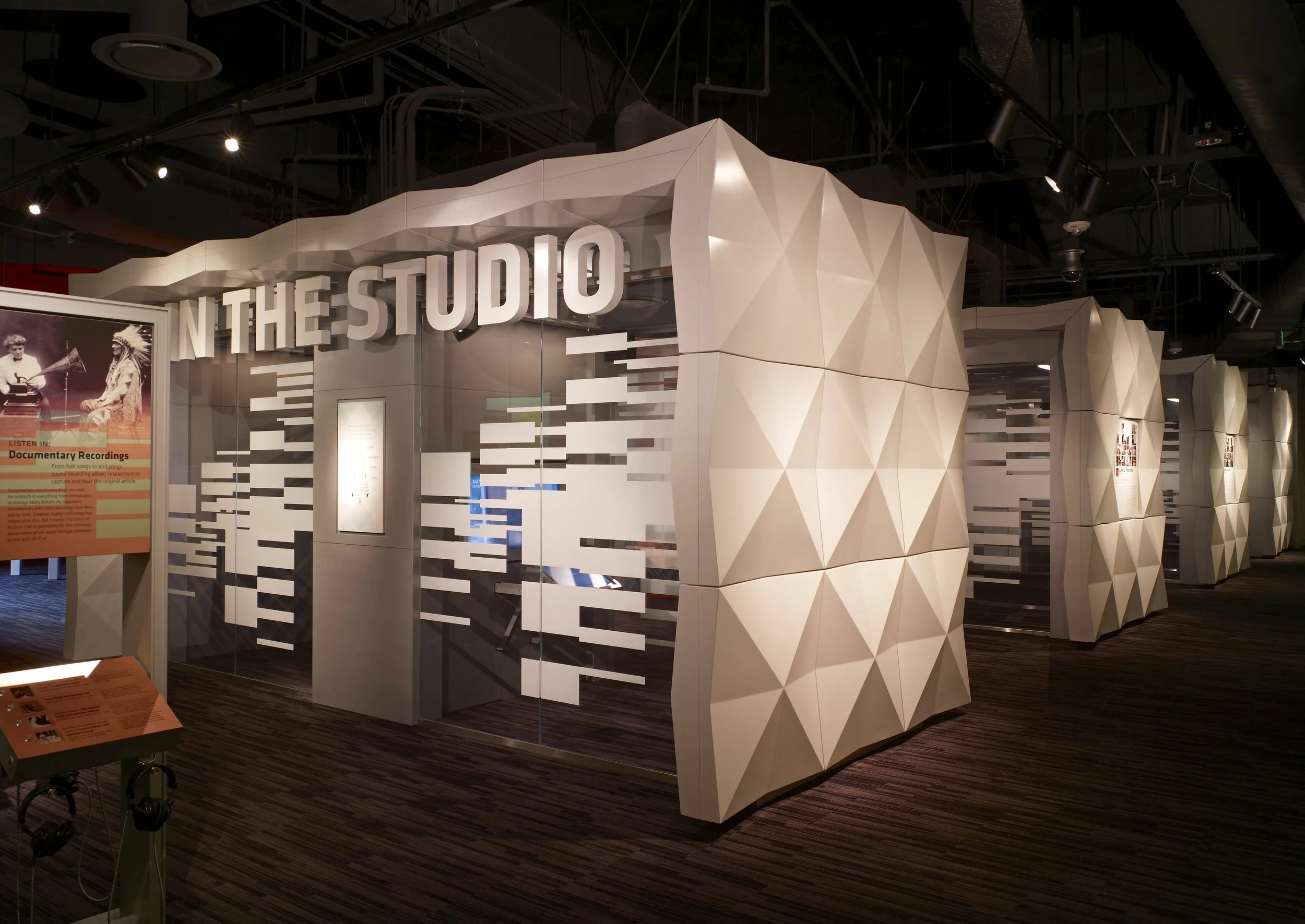 Visitors master the skills necessary for successful music production and make their own recording.