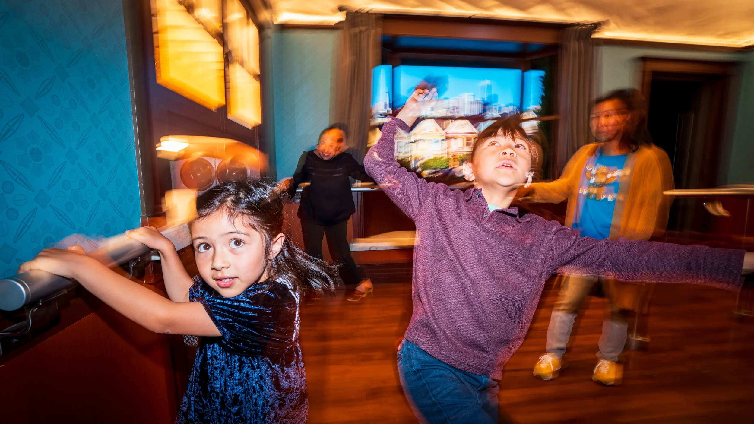 The Shake House earthquake simulator is a perennial favorite of visitors.