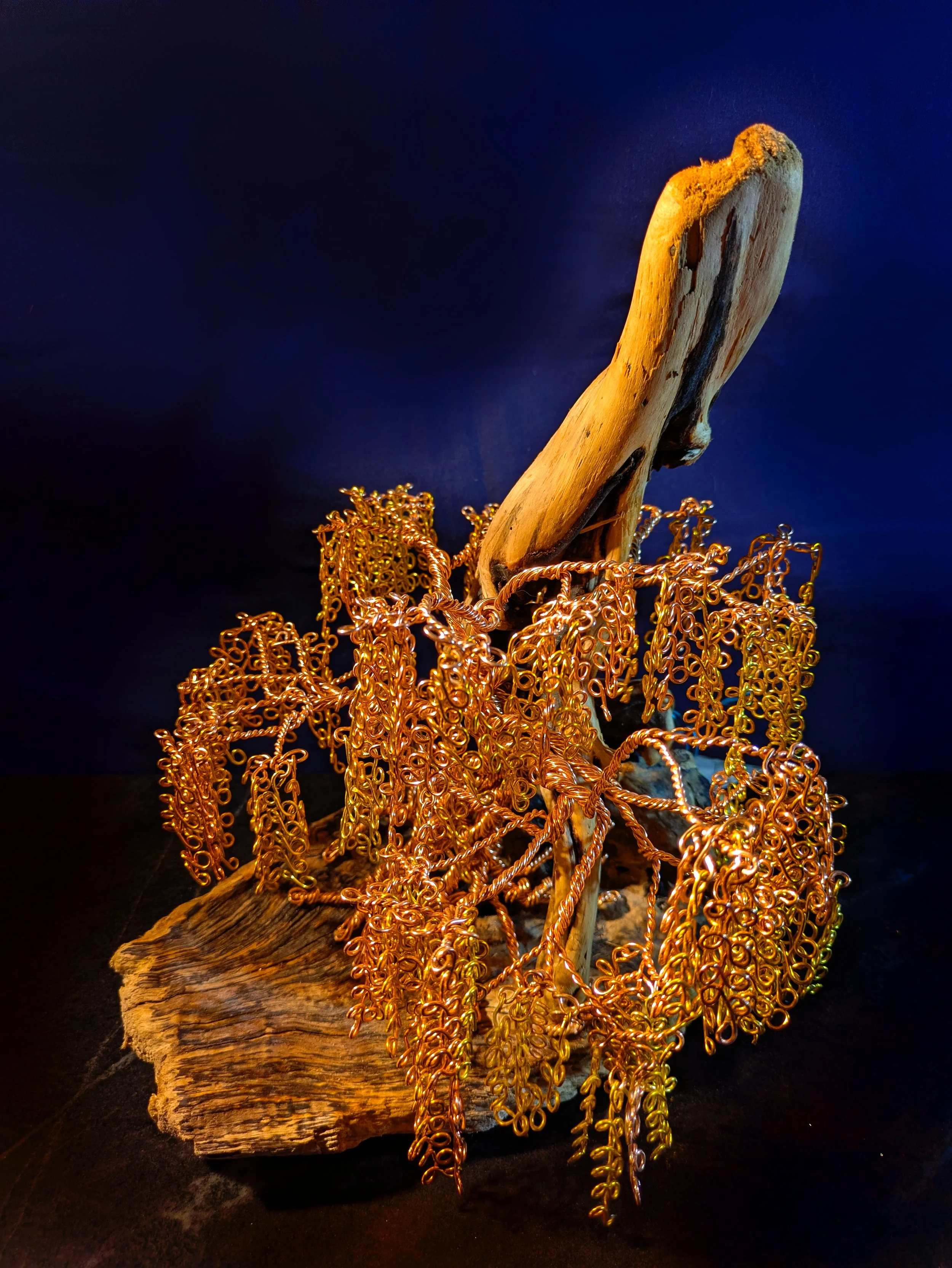 Bronze Willow Wire Tree