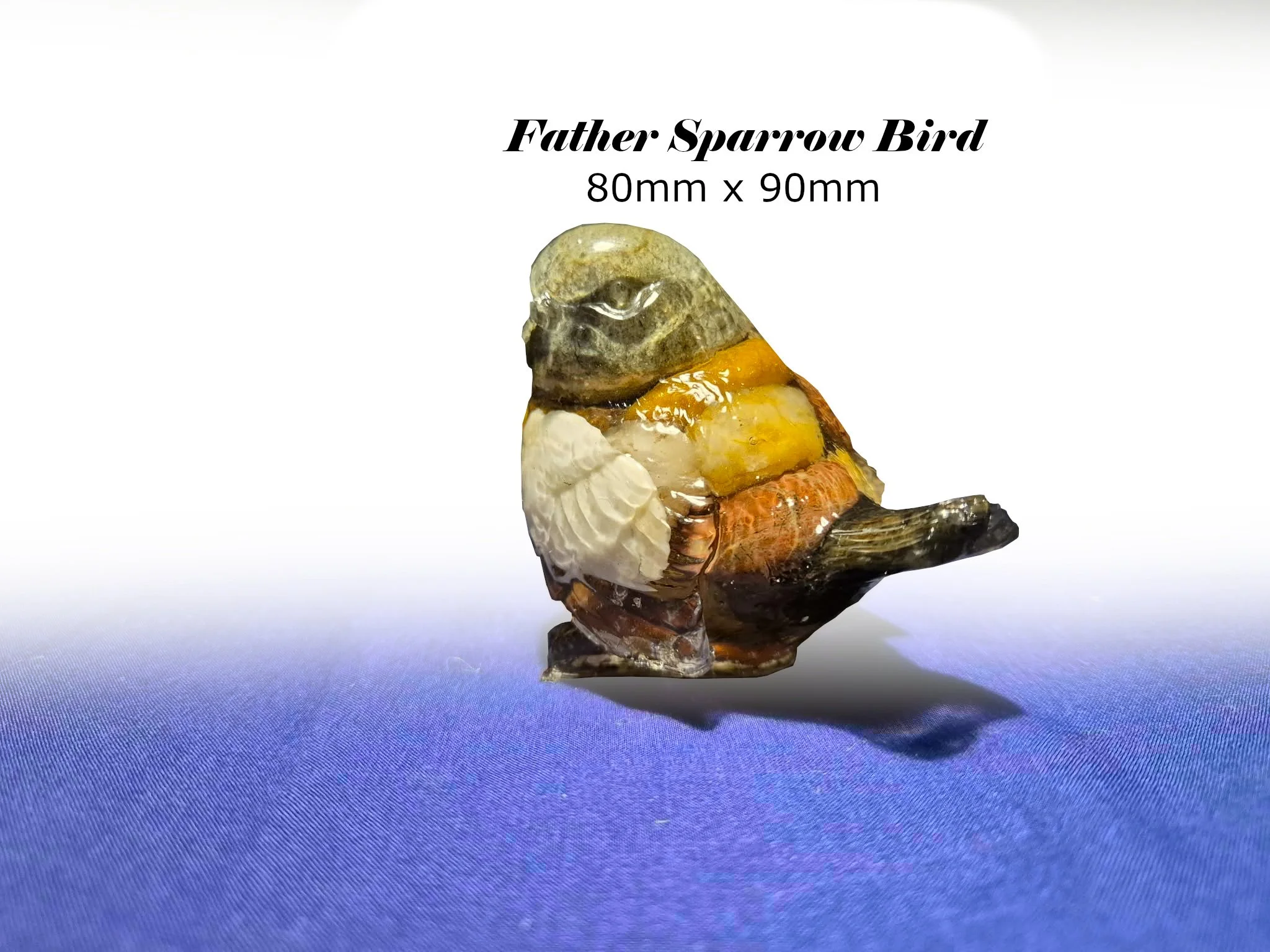 JACS Sparrow Resin Sculptures