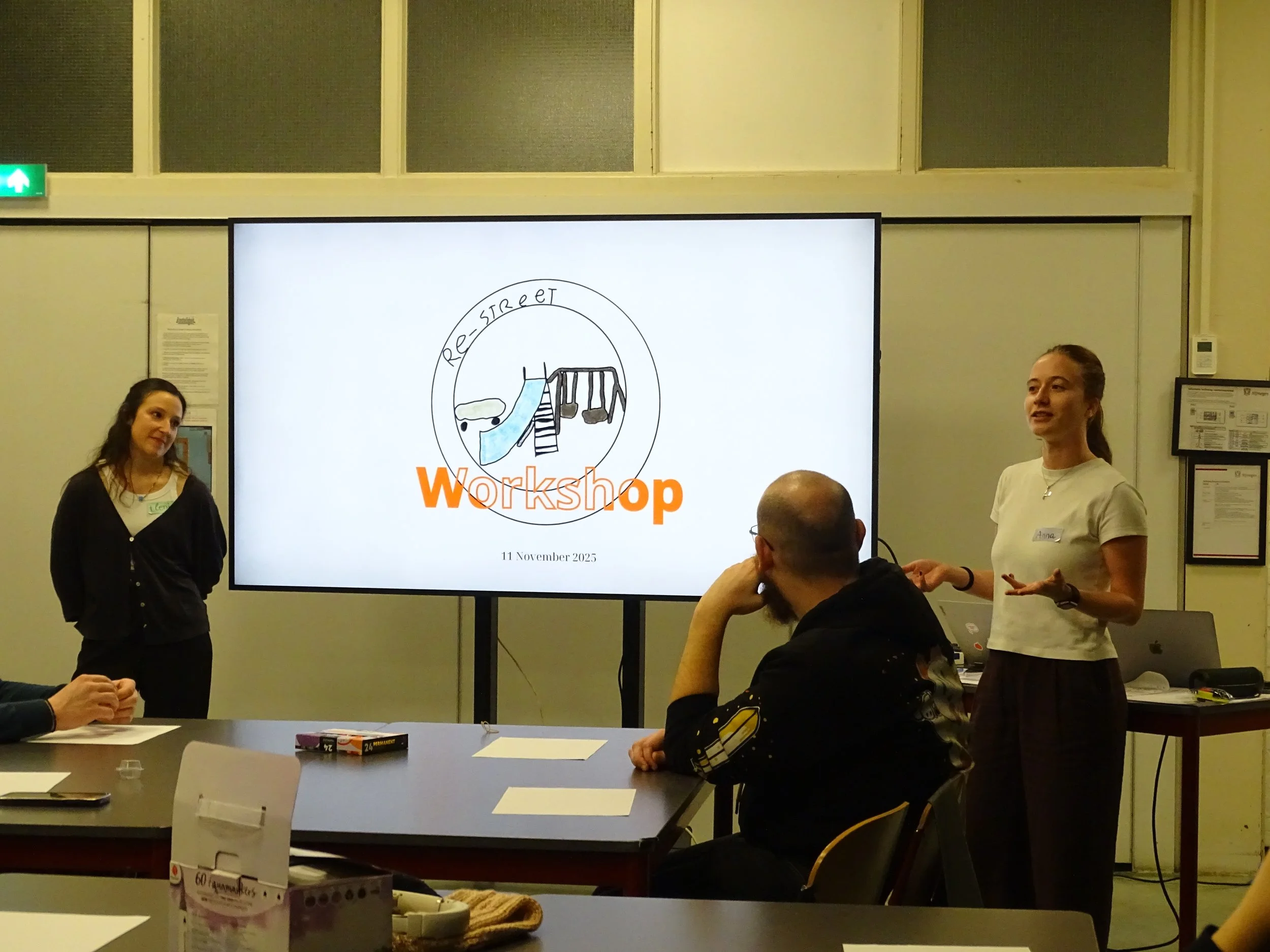 We hosted our first Re-Street workshop and what an amazing afternoon it was!