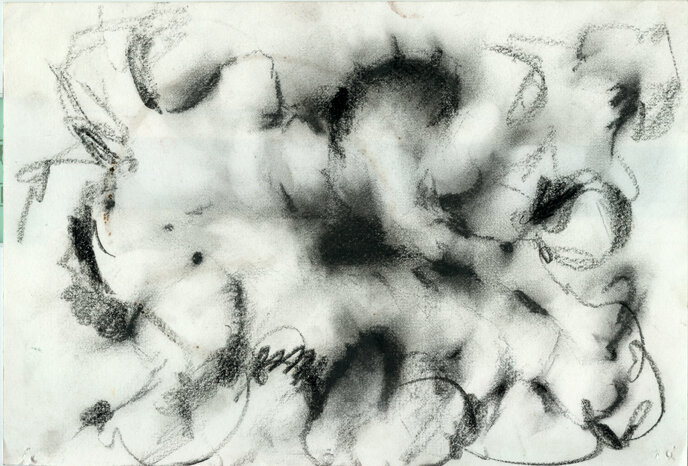 Movement in space, 2017. 18x 24 cm (7 x 9,4 in)