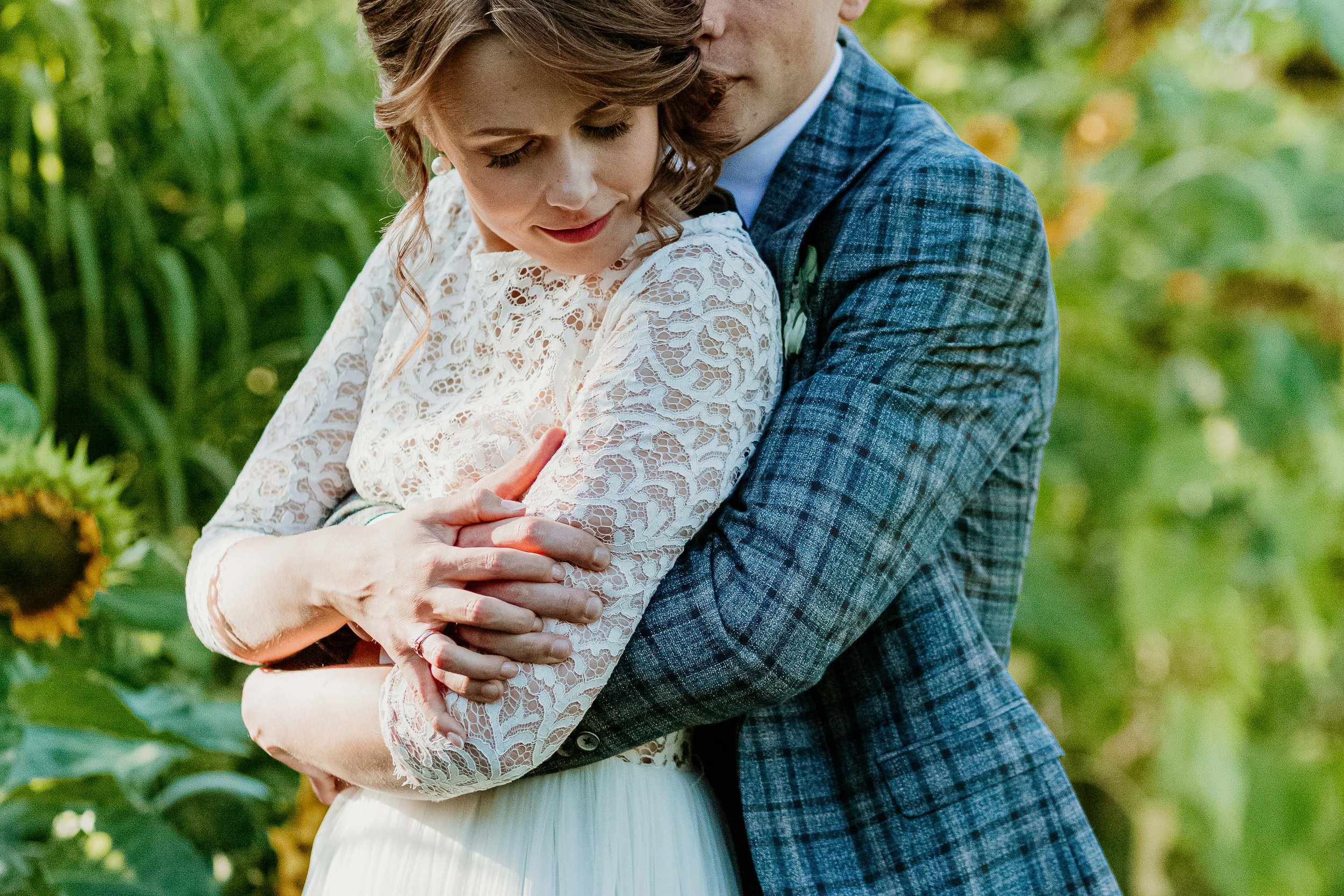 Intimate wedding photography