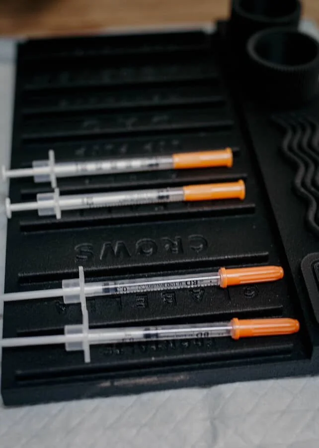 Sterile preparation of cosmetic injectable treatment using professional medical equipment in Hawke's Bay.