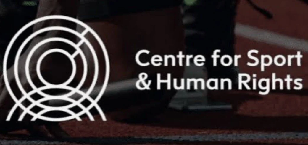 Logo of the Centre for Sport and Human Rights featuring concentric circles and text