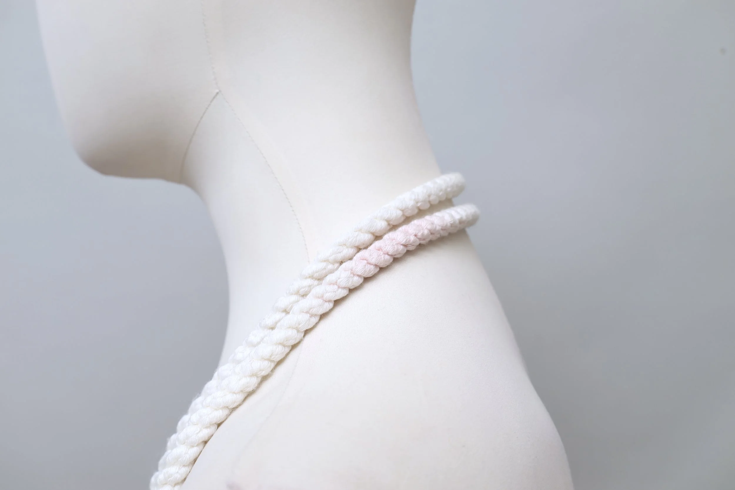 S/S 1993 Chantal Thomass rope halterneck