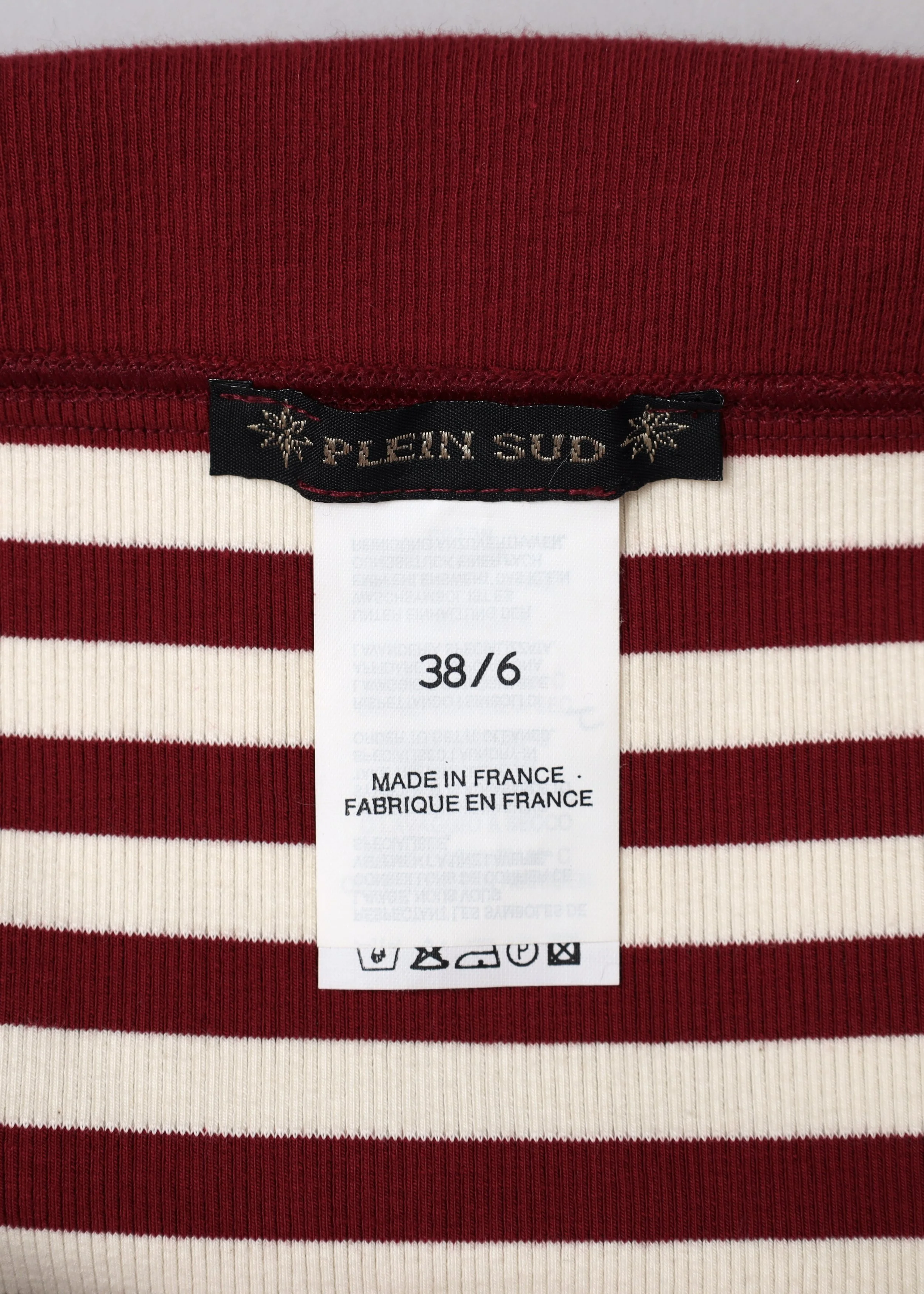 1990s Plein Sud label tag