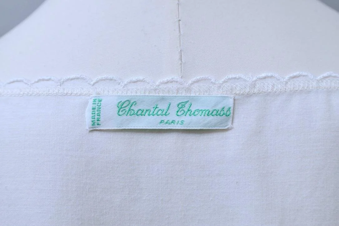 late 1970s / early 1980s Chantal Thomass label tag