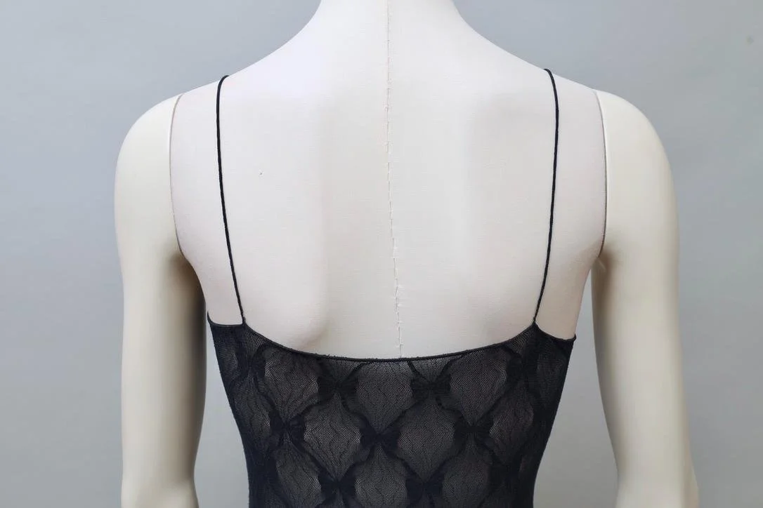 1980s Chantal Thomass Wolford straps back