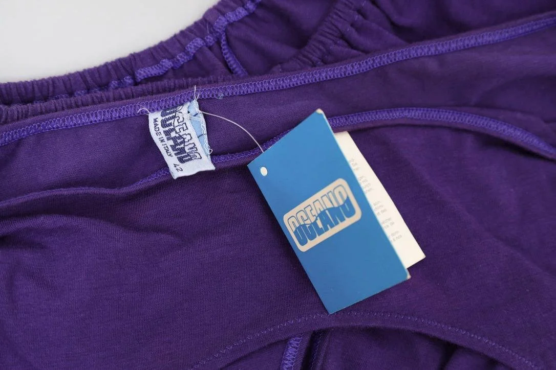 1980s Oceano by La Perla label tag