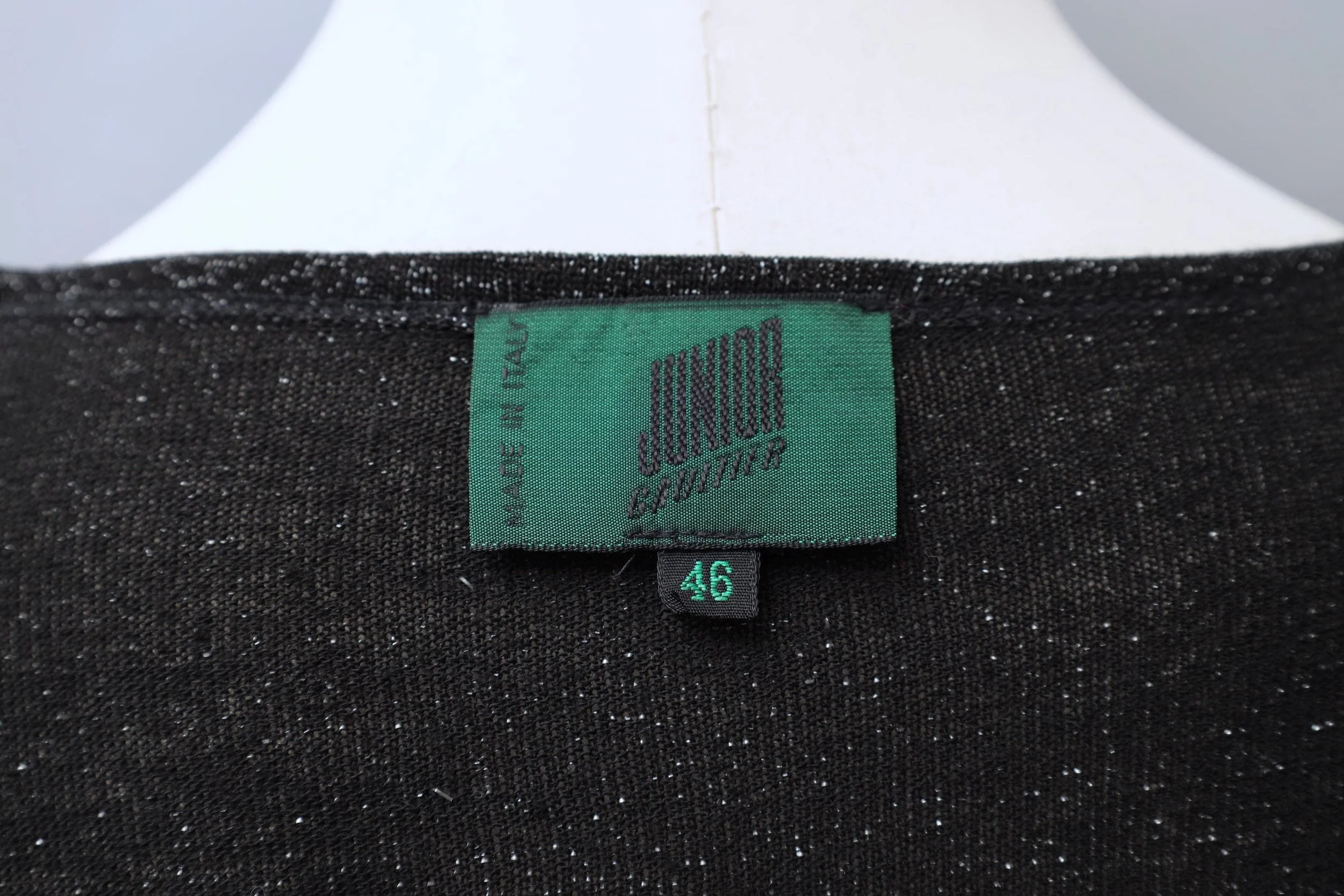 late 1980s / early 1990s Junior Gaultier label tag