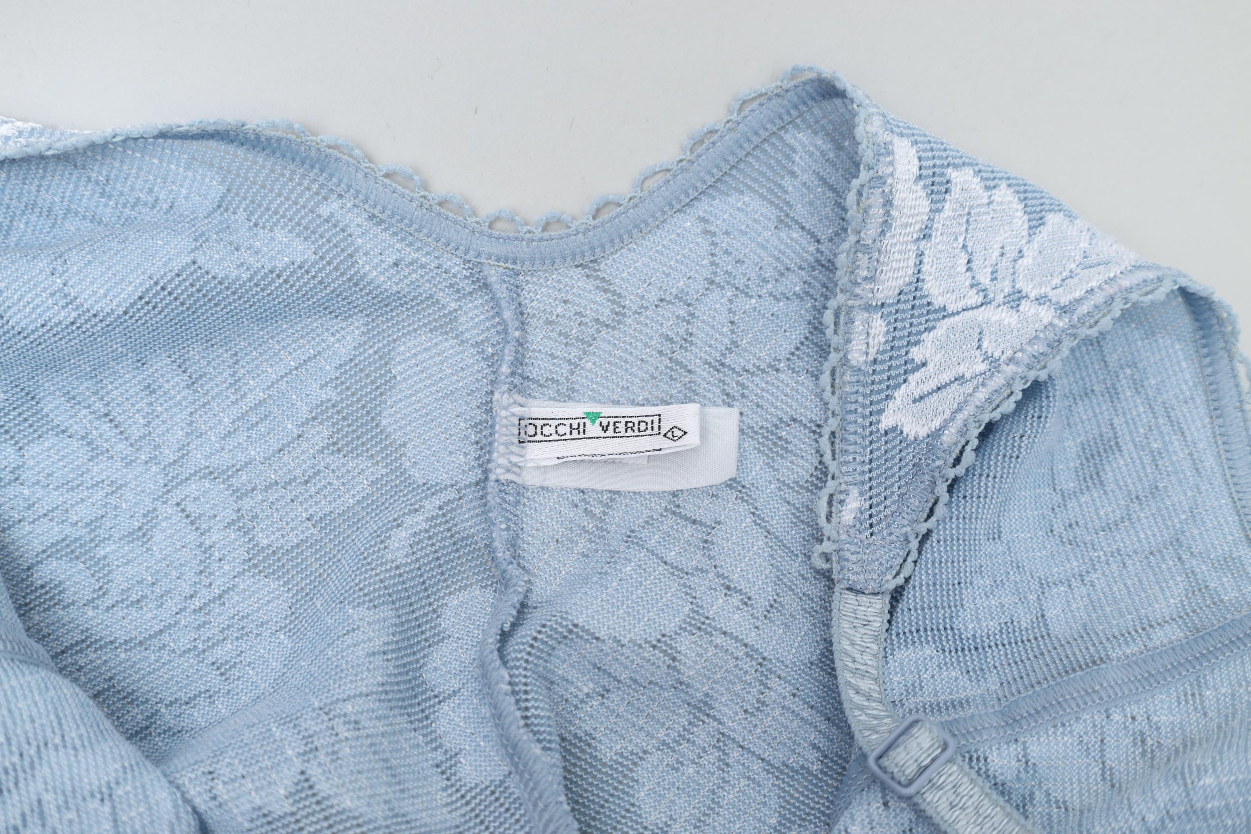 late 1980s / early 1990s Occhi Verdi label tag