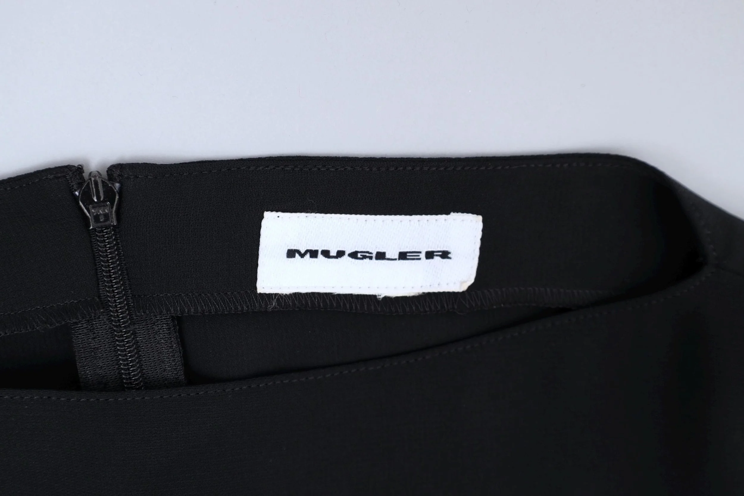 S/S 2000s Mugler by Thierry Mugler label tag