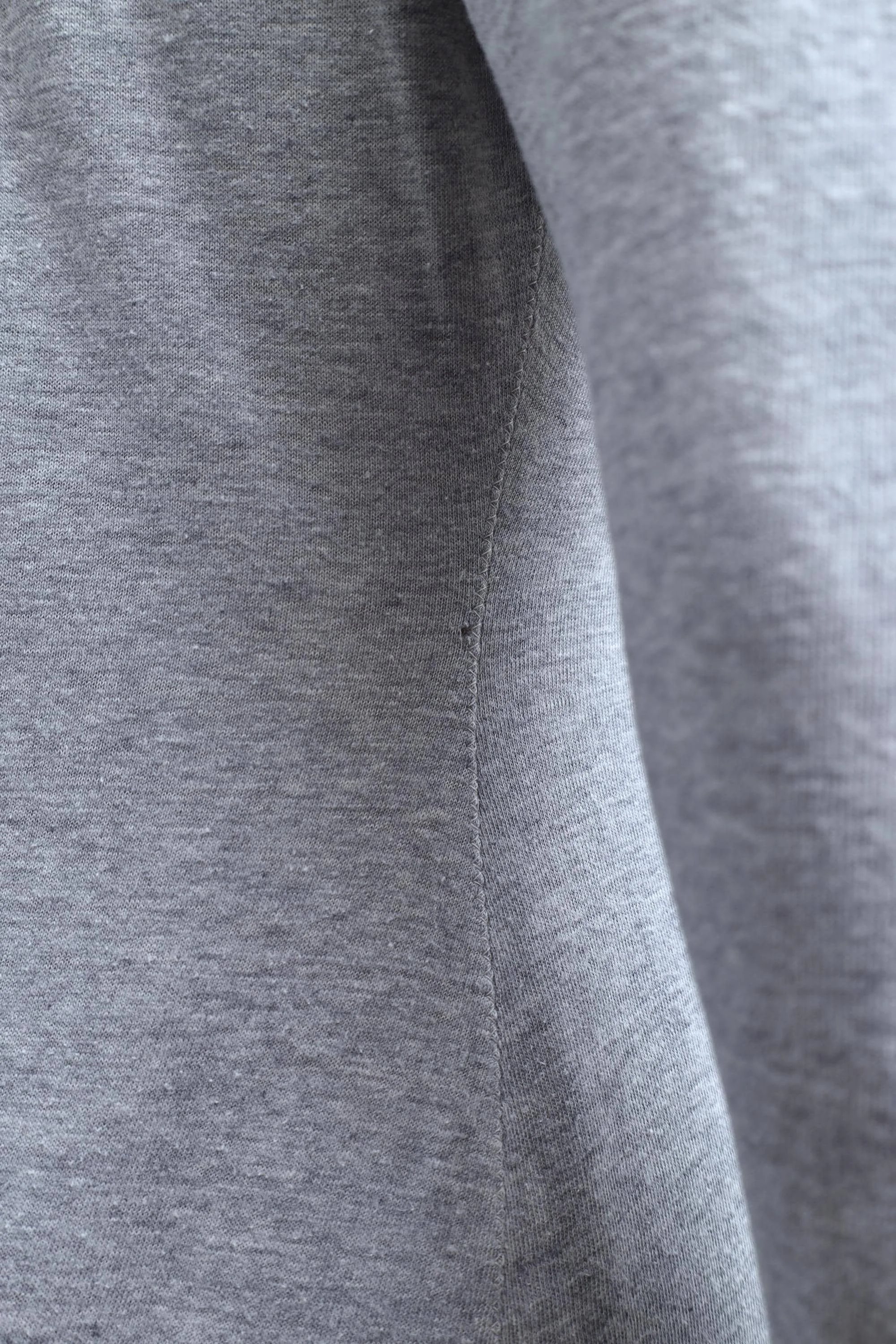 gray fabric detail