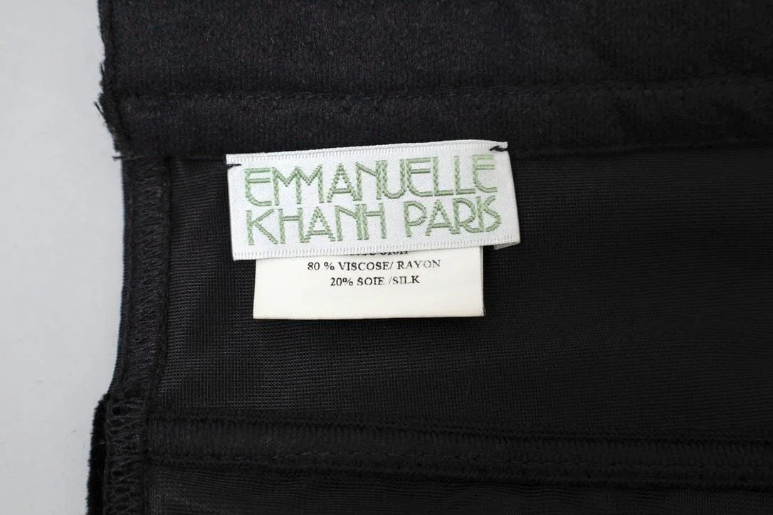 1990s Emmanuelle Khanh label tag