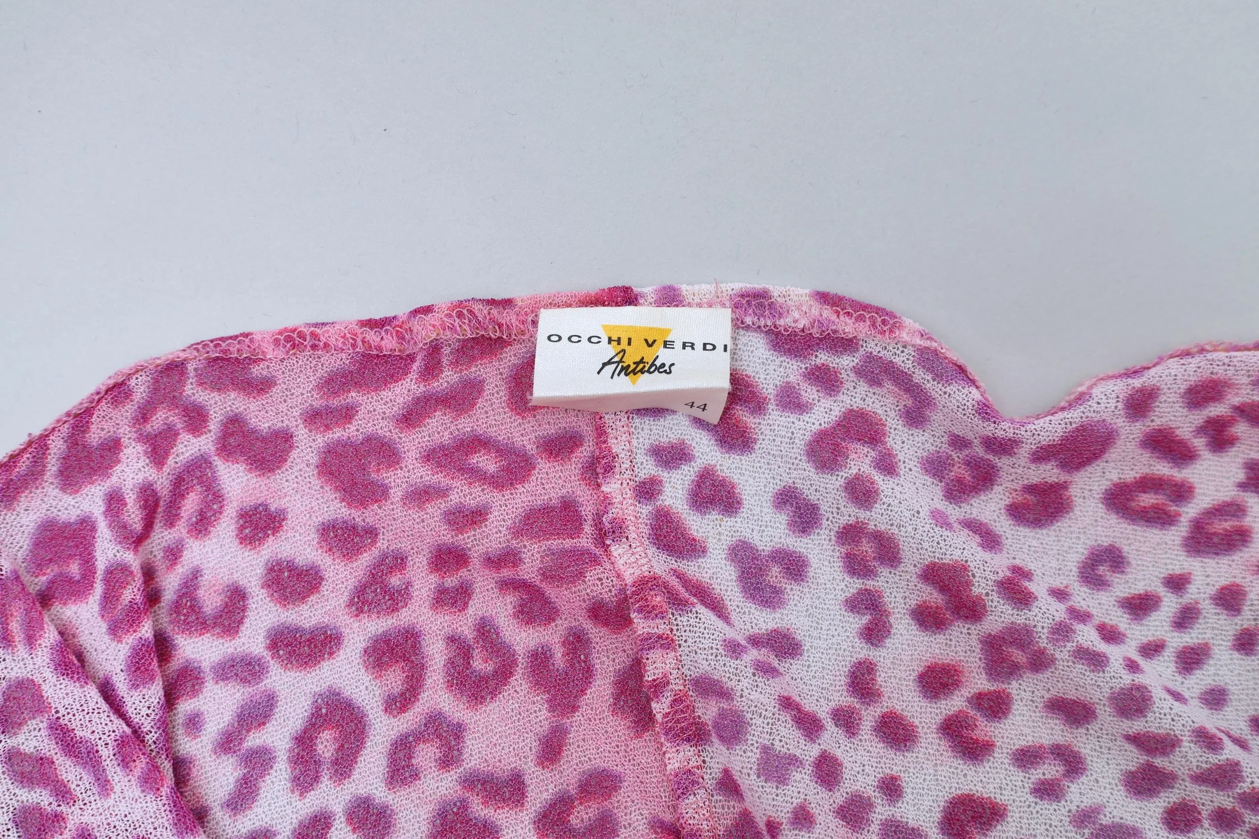 1990s Occhi Verdi label tag