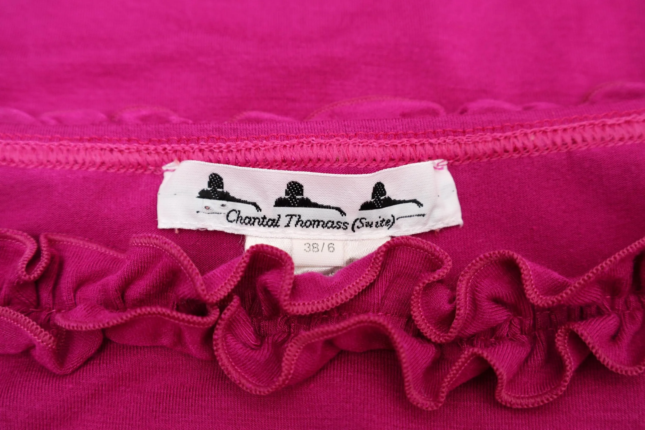 1990s Chantal Thomass Suite label tag