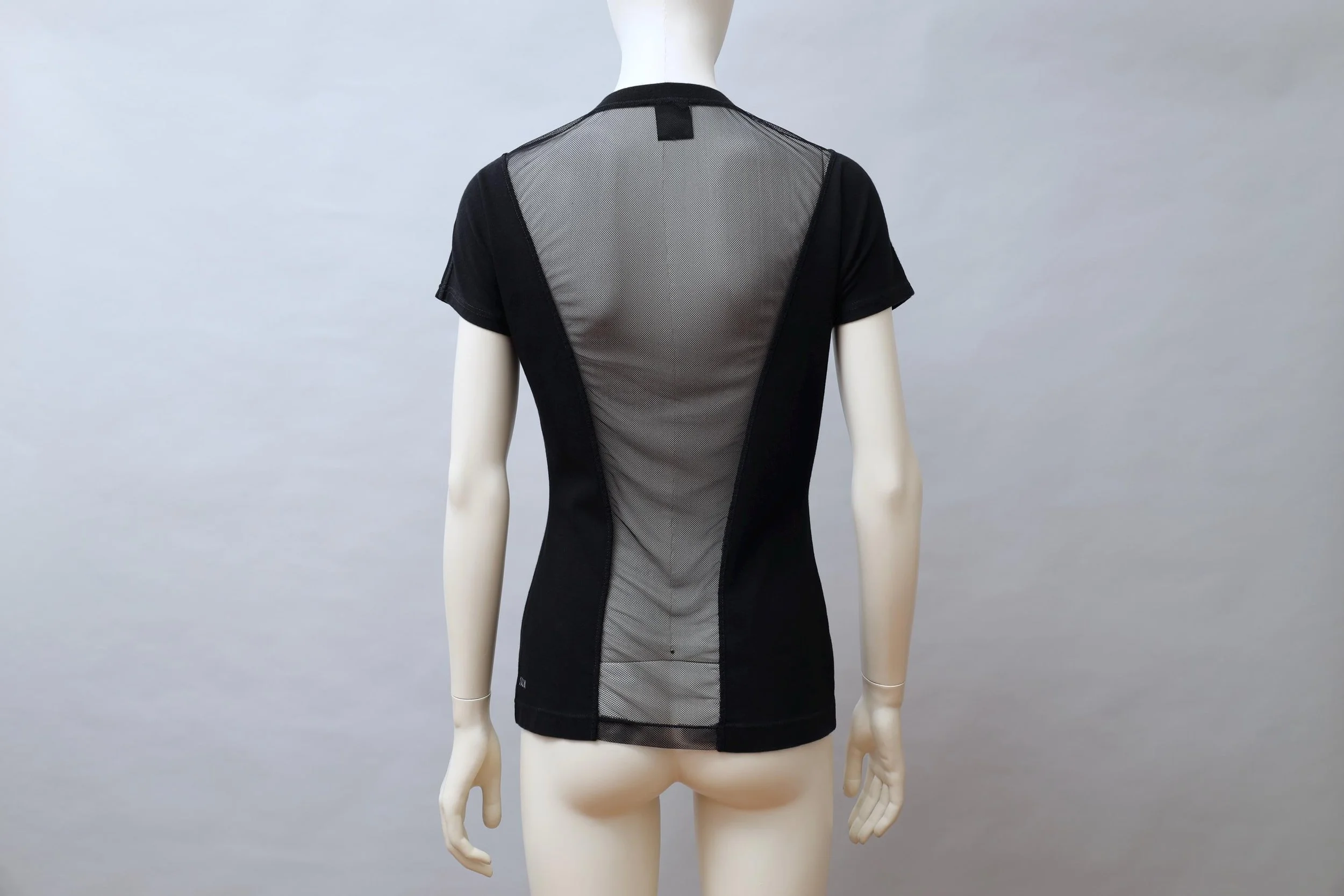 1990s State of Claude Montana sporty mesh back t-shirt