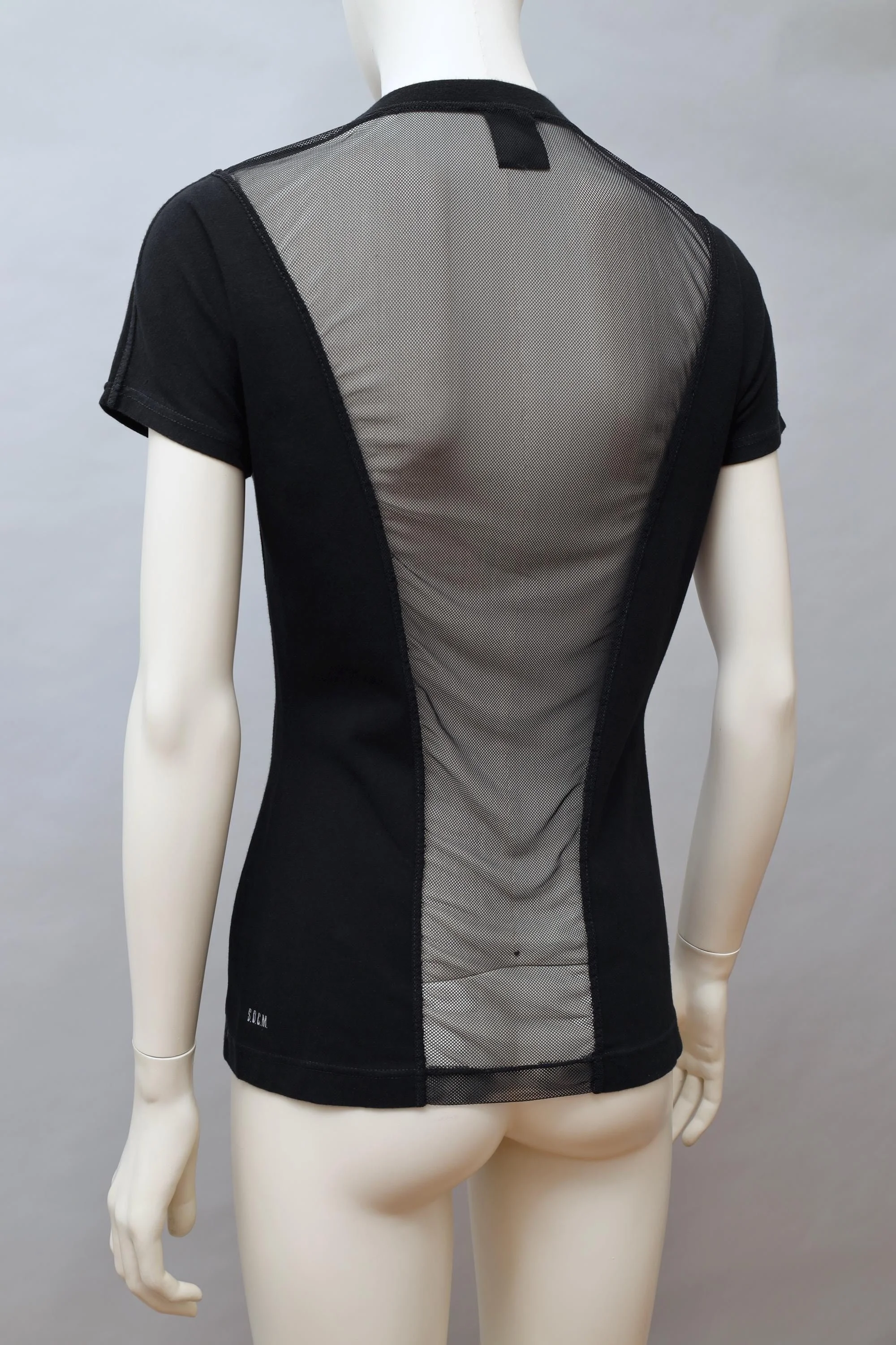 1990s State of Claude Montana sporty mesh back t-shirt