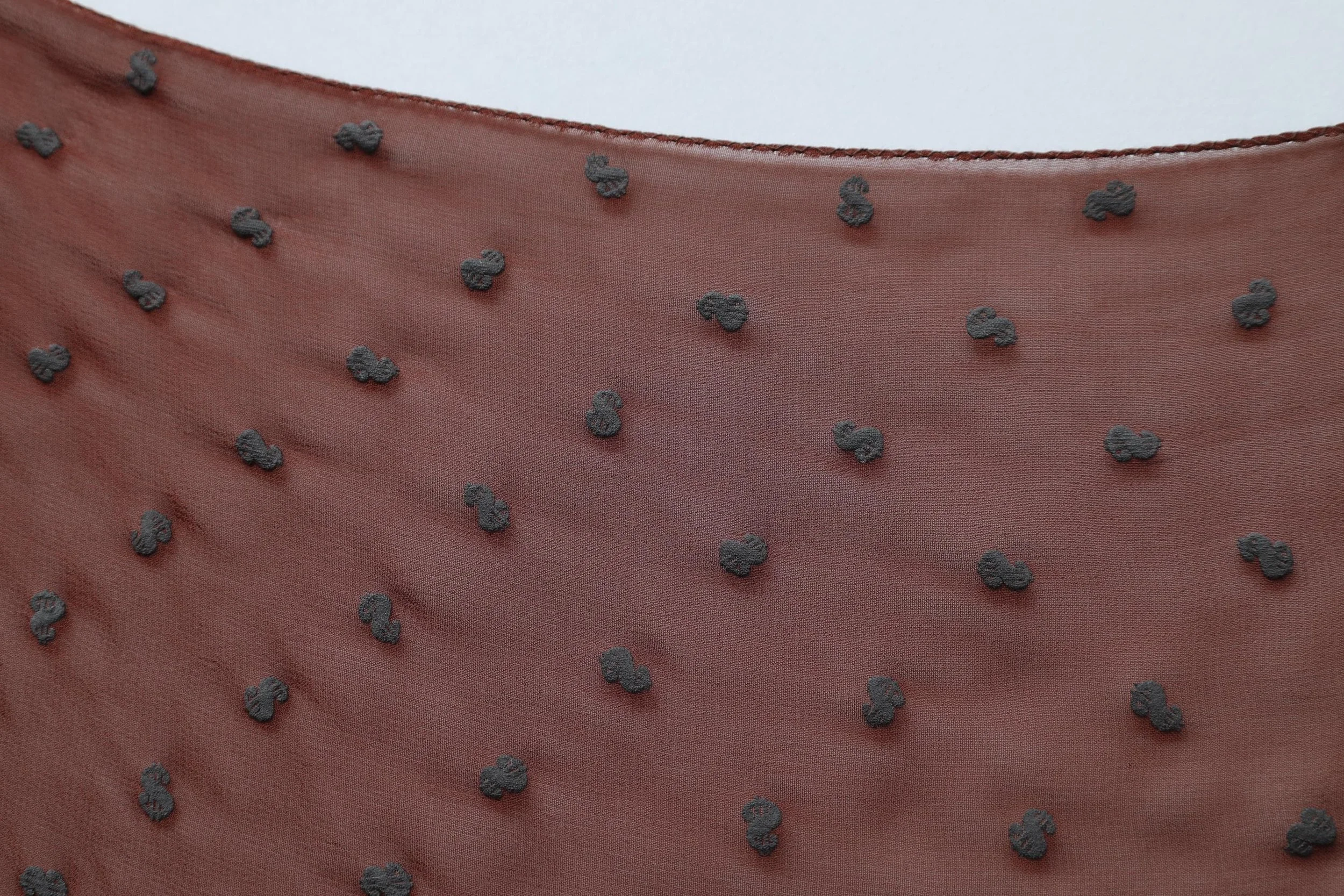 S/S 1989 Junior Gaultier brown dollar sign puffy print