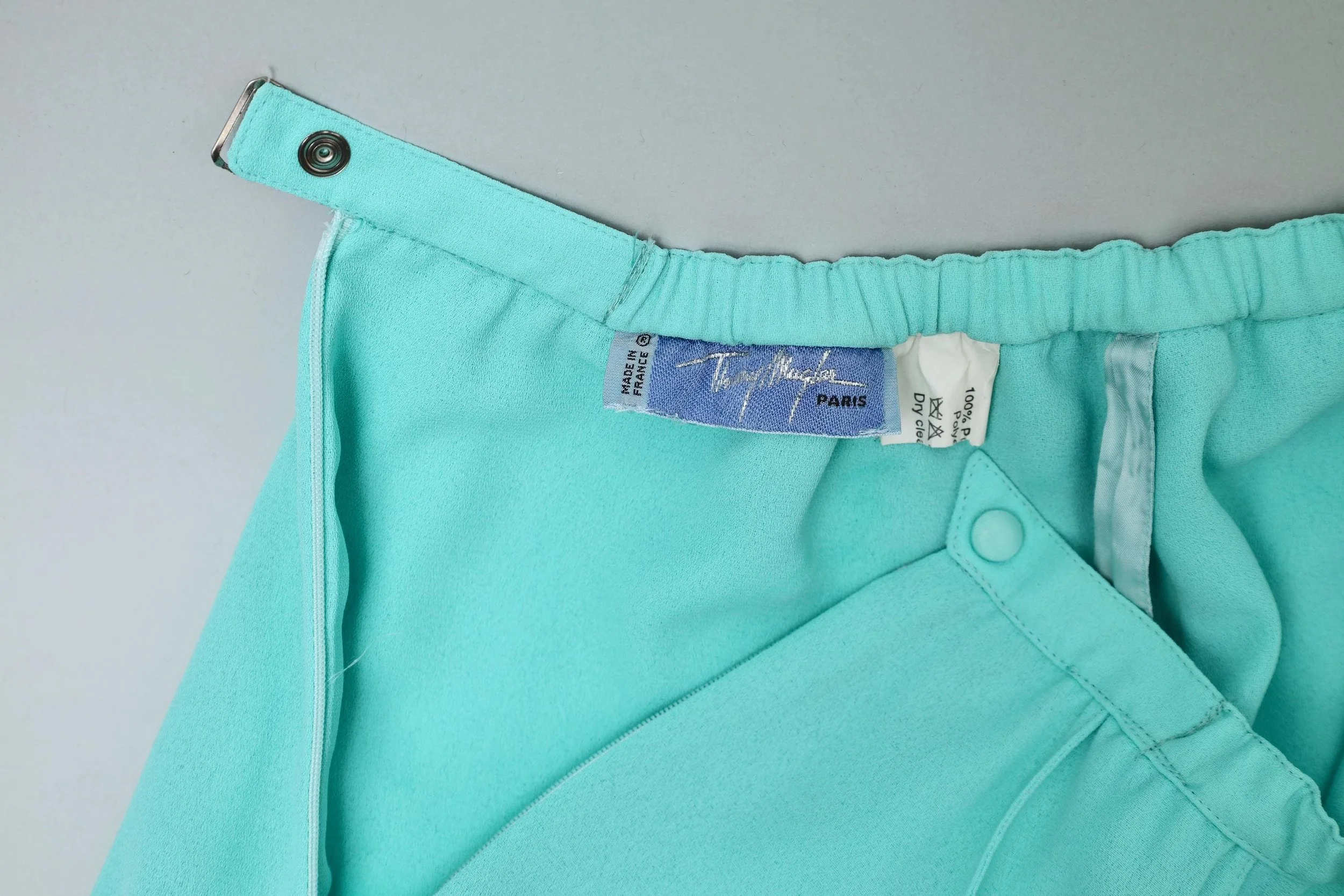 1990s Thierry Mugler label tag
