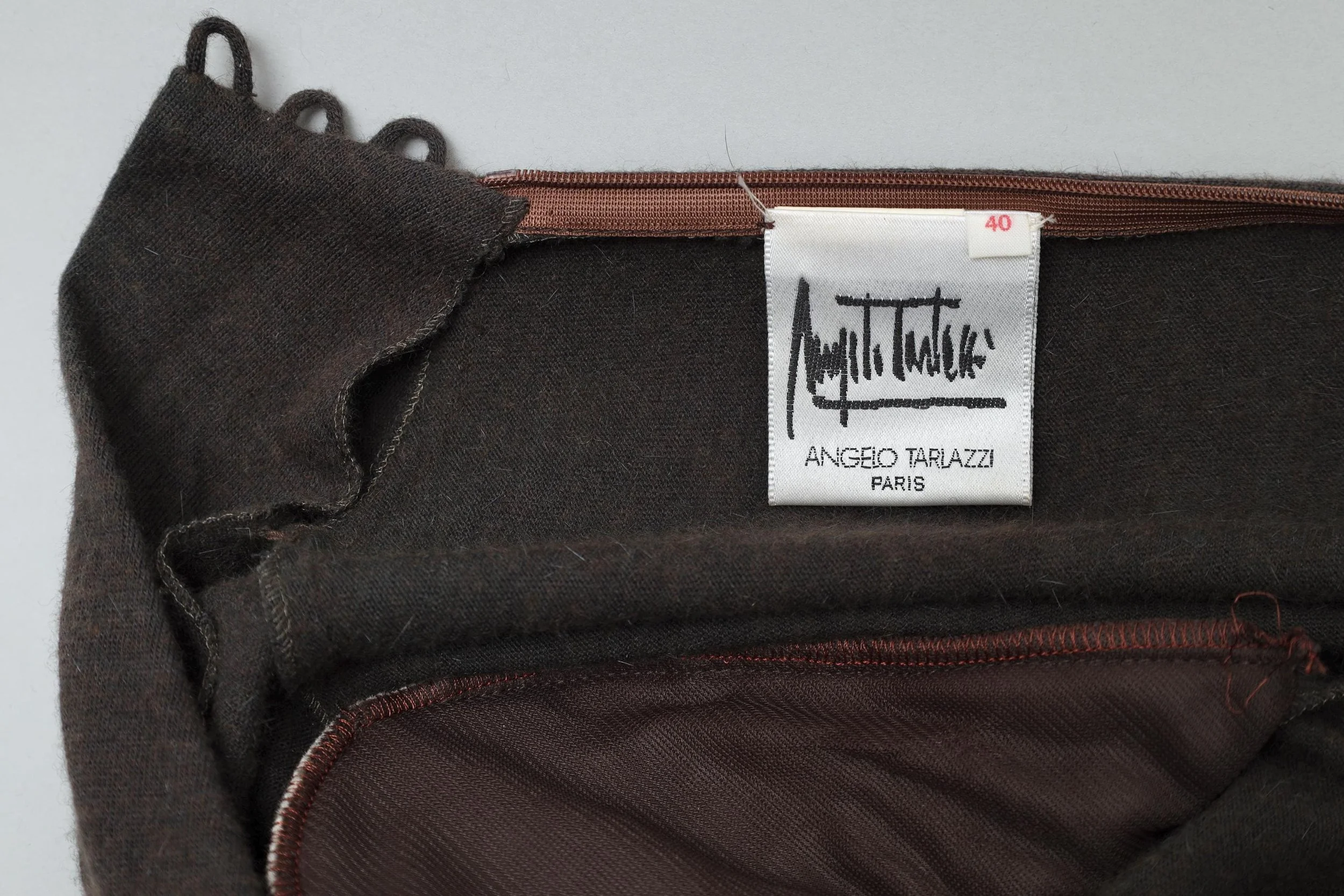1980s Angelo Tarlazzi label tag