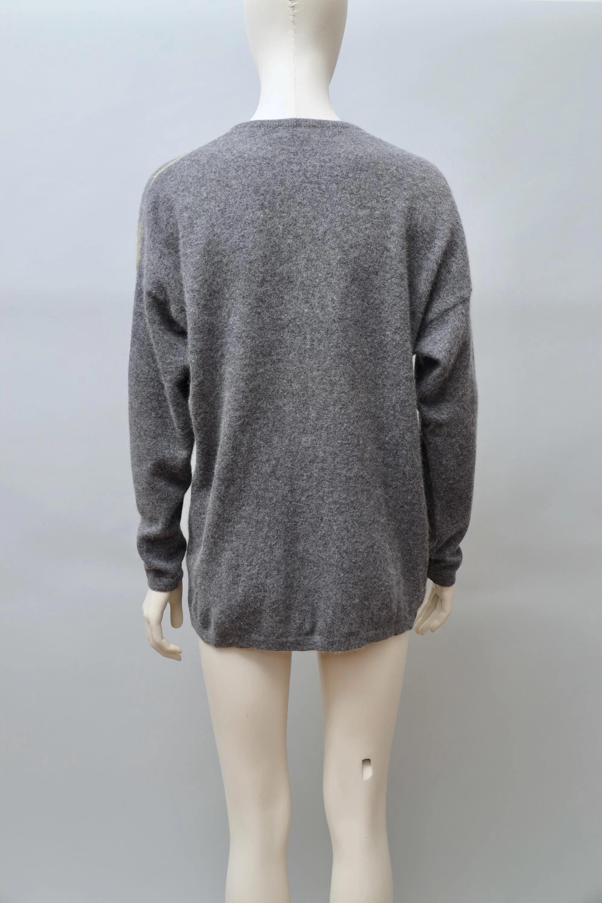 angora blend wool sweater