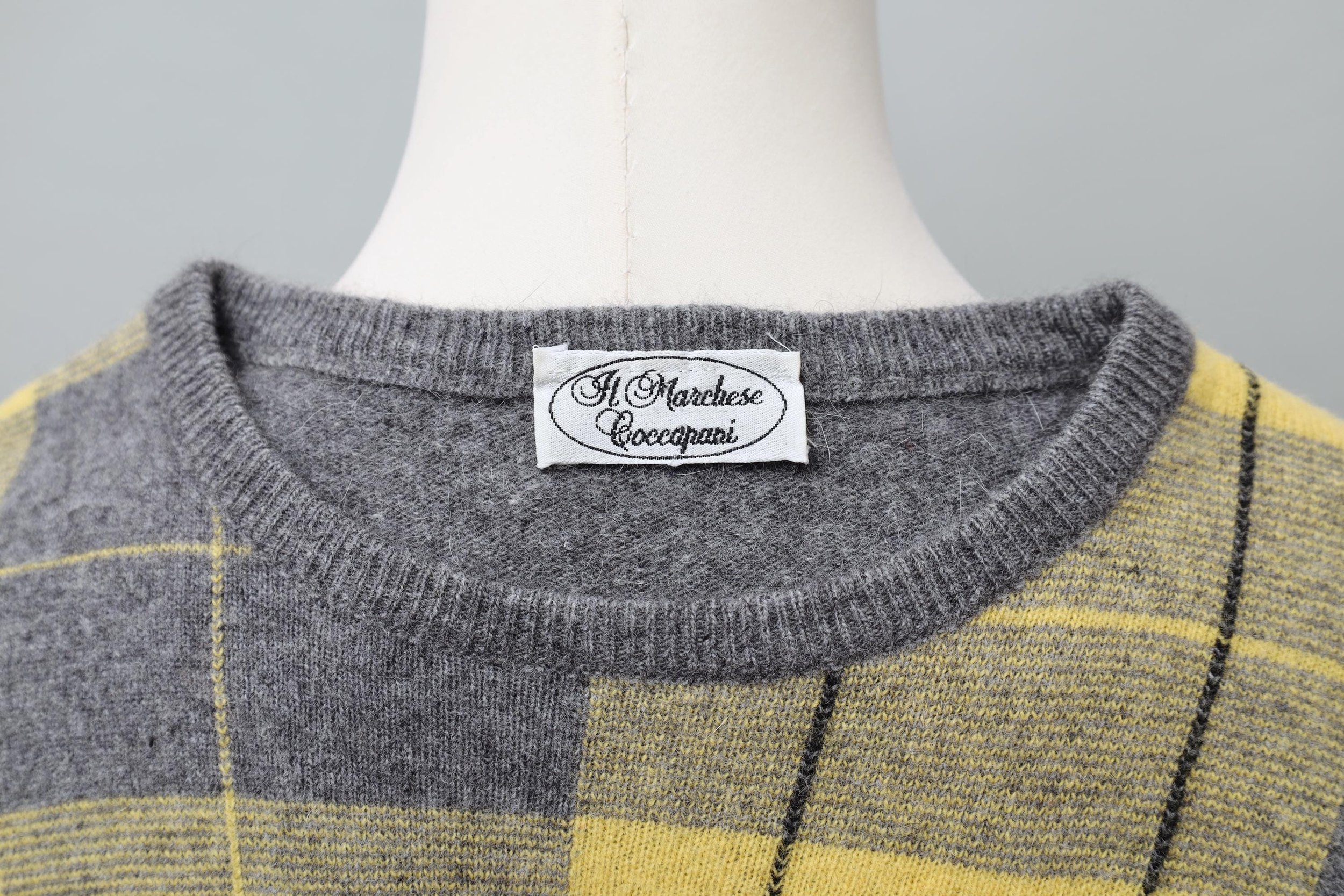 1990s Il Marchese Coccapani label tag