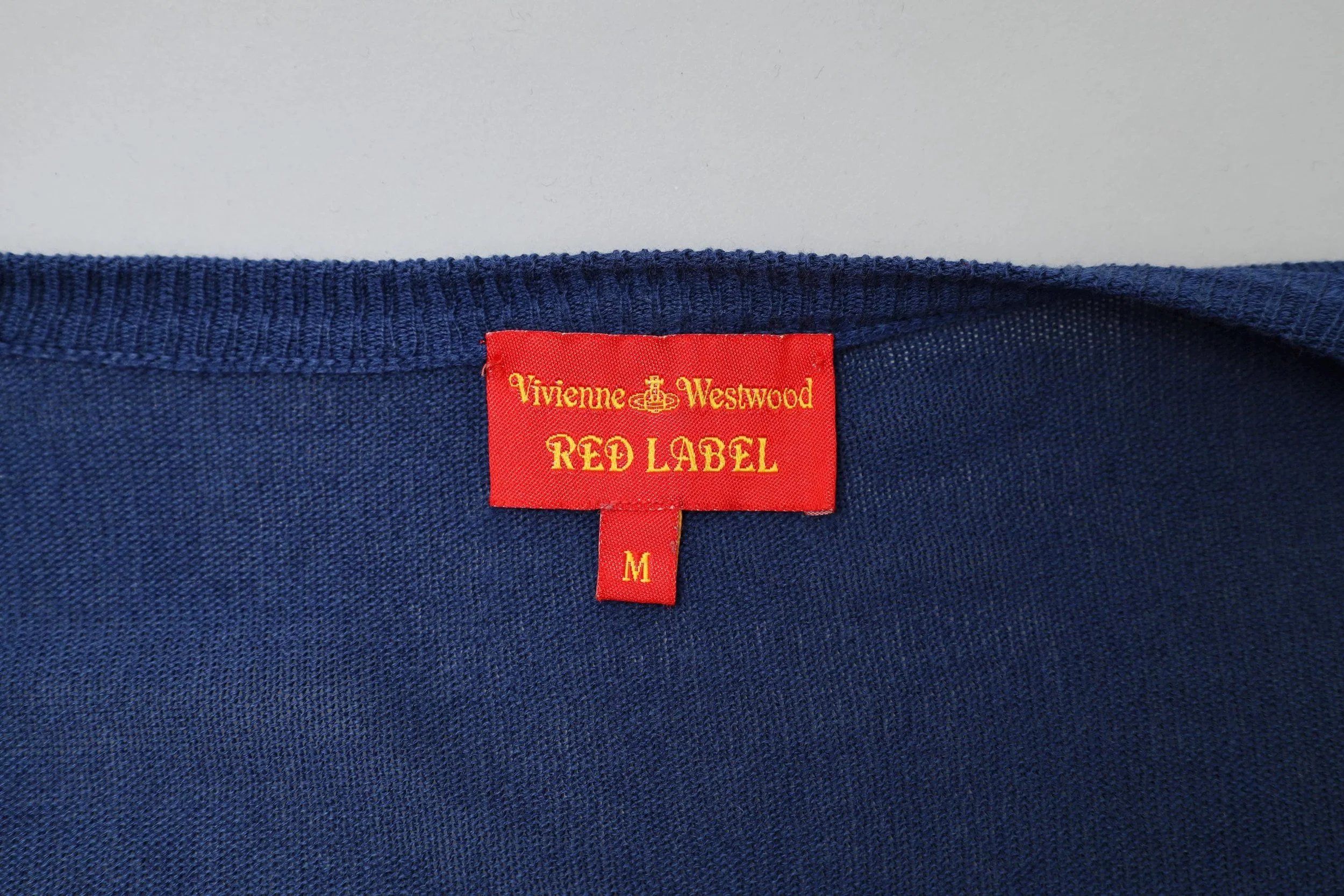 1990s Vivienne Westwood Red Label tag