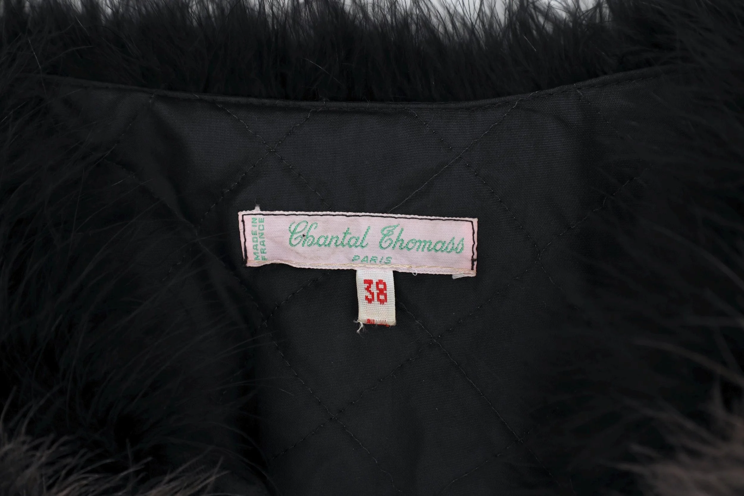 early 1980s Chantal Thomass label tag
